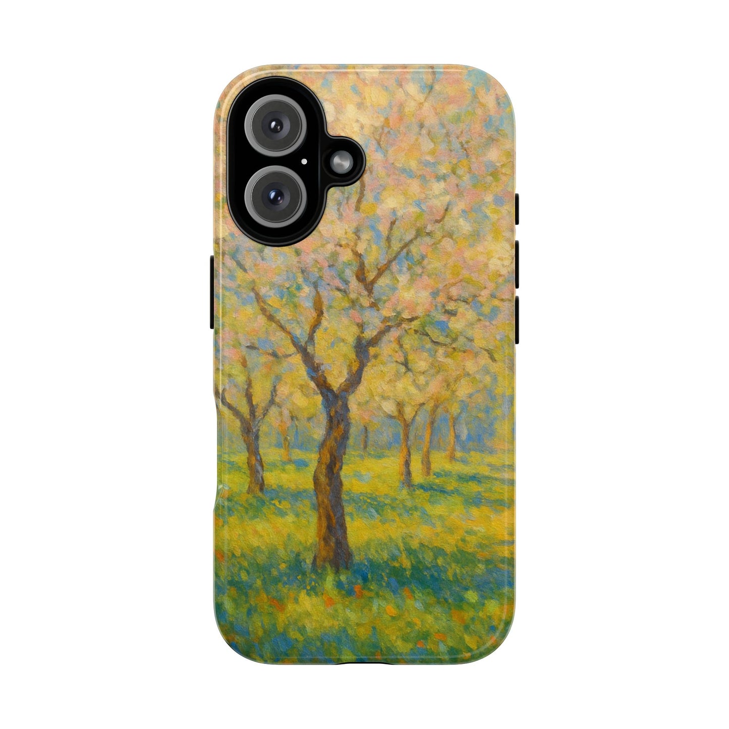 Artistic Phone Case, Tough Phone Case, Flower Tree Case, Spring Decor, Unique Phone Cover, Nature Lover Gift