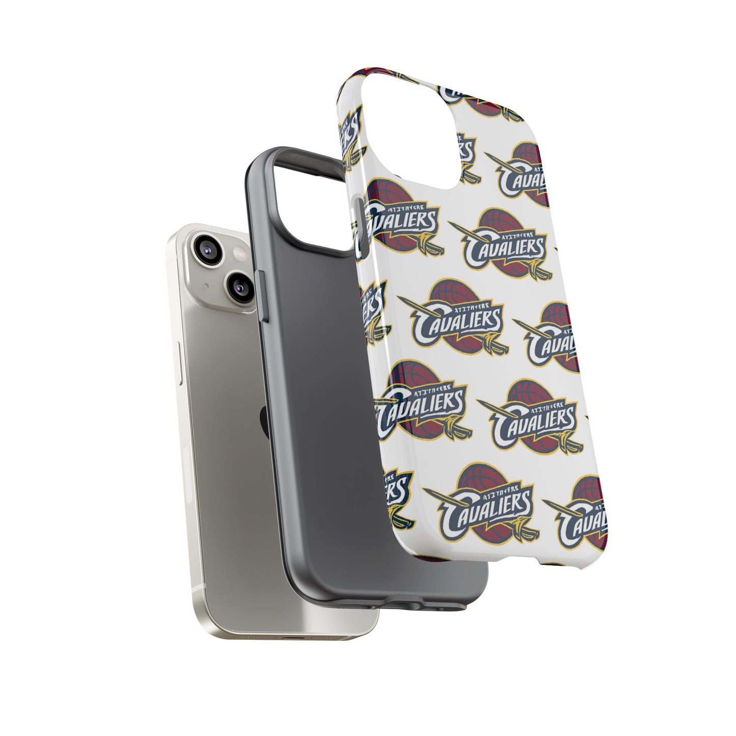 Cleveland Cavaliers Phone Case, Tough Phone Cover, NBA Team Accessory, Sports Fan Gift, Unique Cellphone Protector