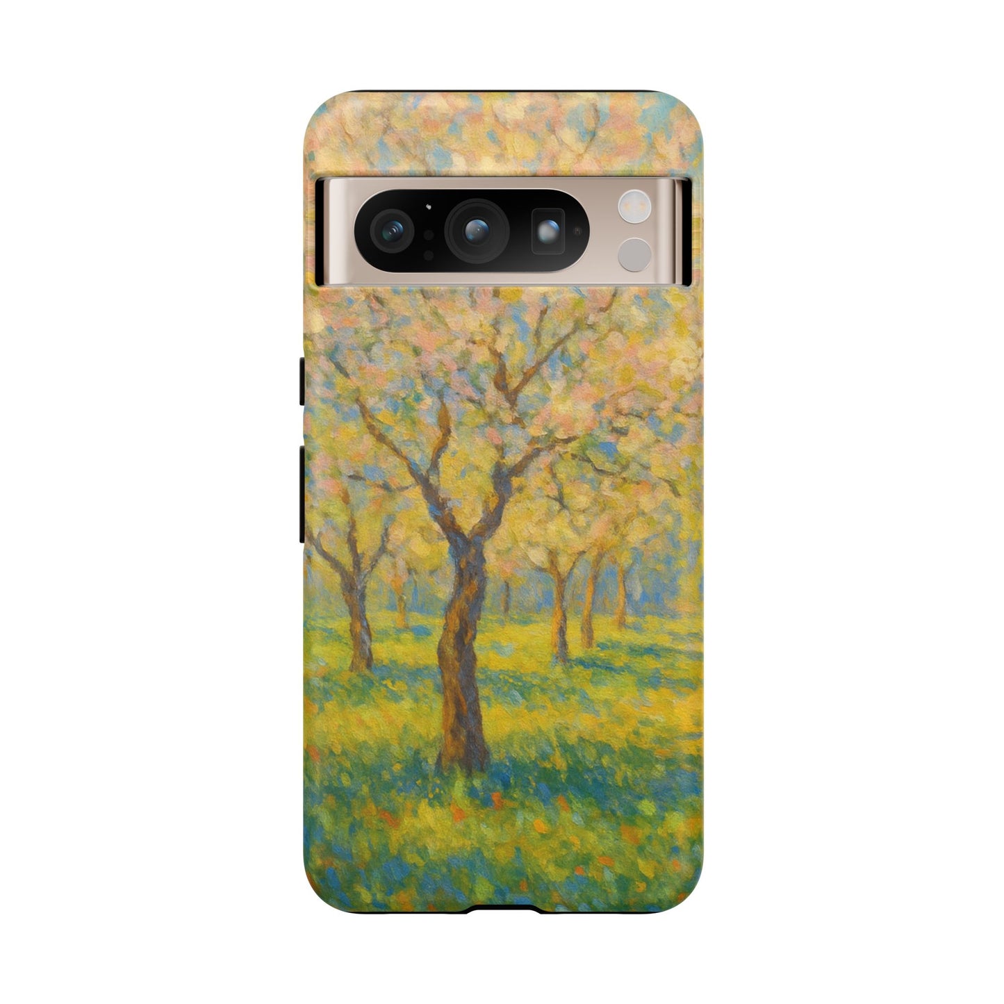 Artistic Phone Case, Tough Phone Case, Flower Tree Case, Spring Decor, Unique Phone Cover, Nature Lover Gift