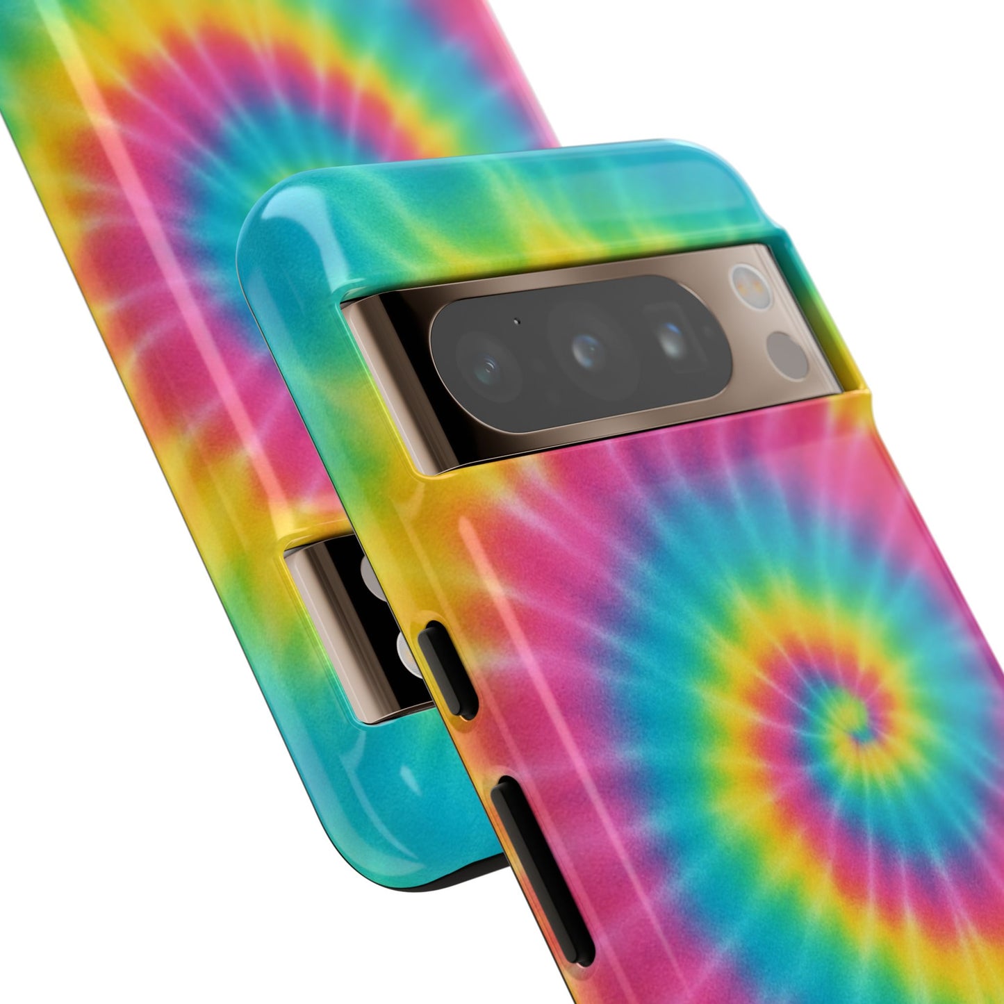 Colorful Tie-Dye Phone Case, Vibrant Phone Cover, Boho Style Accessory, Gift for Teens, Trendy Phone Accessories