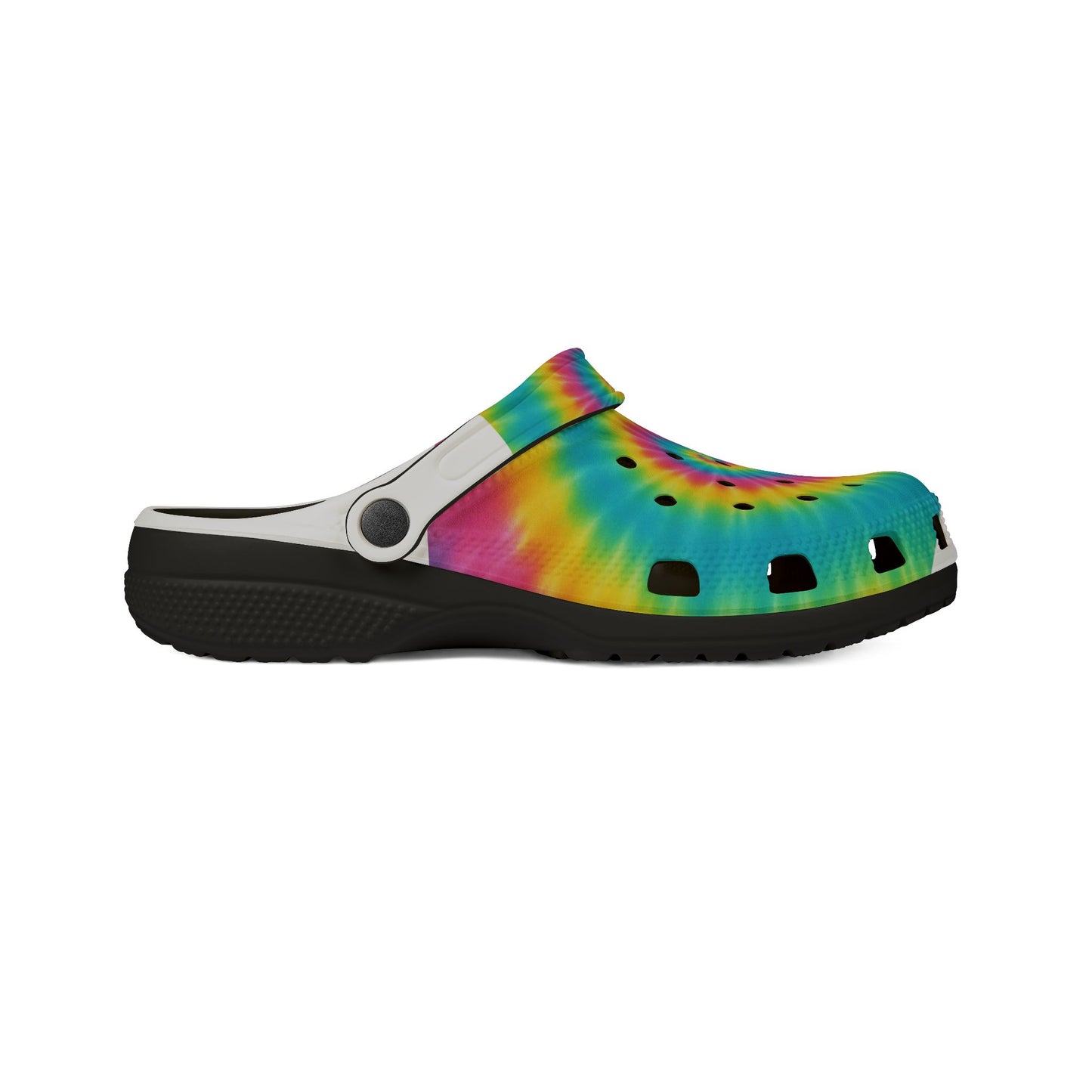 Tie-Dye EVA Foam Clogs - Fun, Stylish, Comfortable Casual Footwear for Summer Adventures, Festivals, Beach, Gardening, Daily Wear