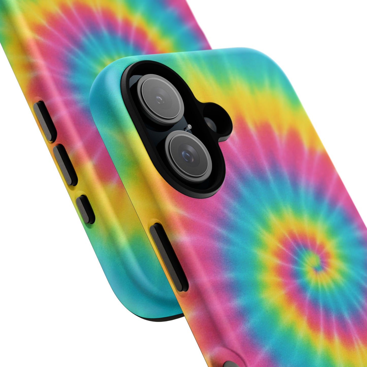 Colorful Tie-Dye Phone Case, Vibrant Phone Cover, Boho Style Accessory, Gift for Teens, Trendy Phone Accessories
