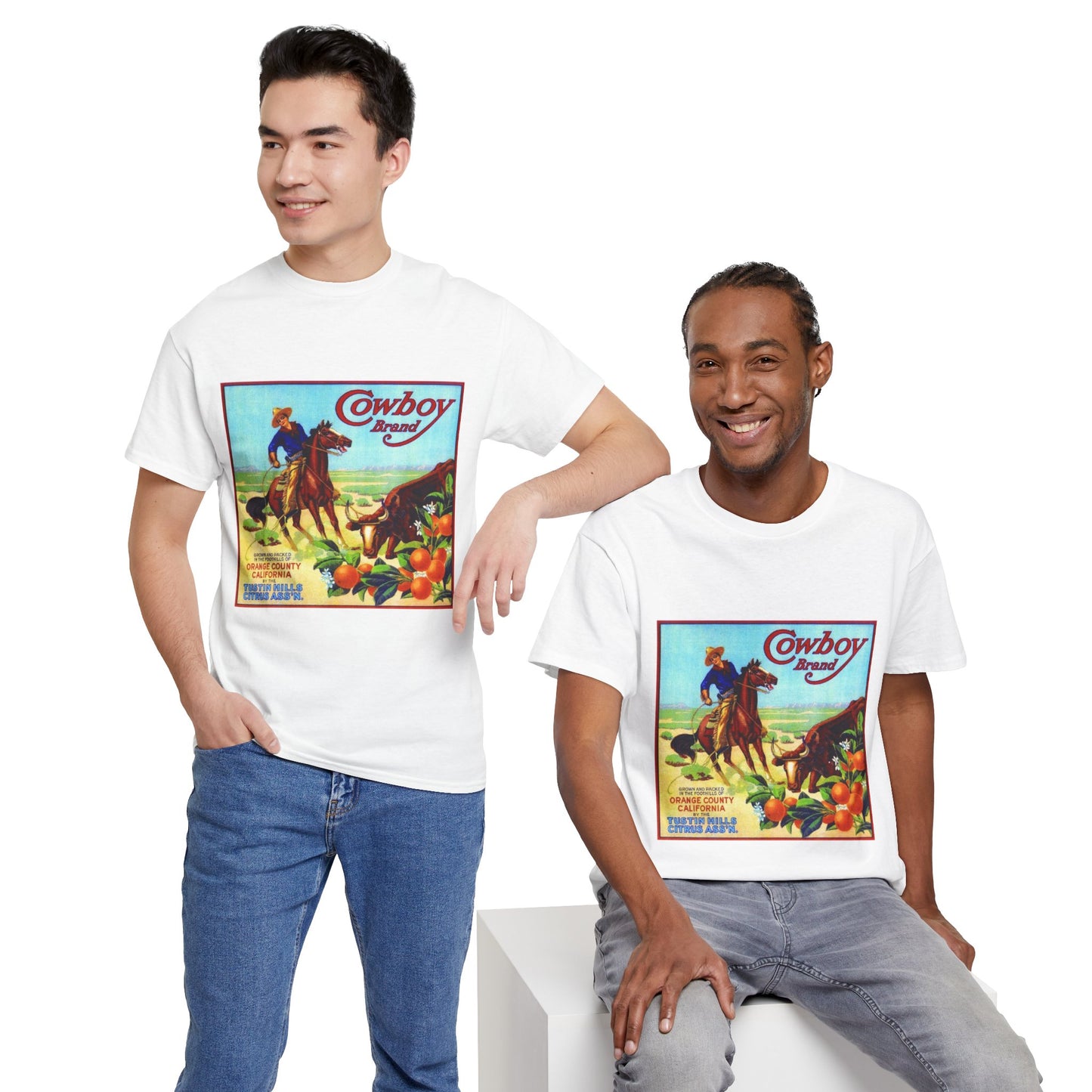 Vintage Cowboy Graphic Tee, Retro Western Shirt, Unisex T-Shirt for Gift, Casual Wear, Cowboy Fashion, Outdoor Adventure
