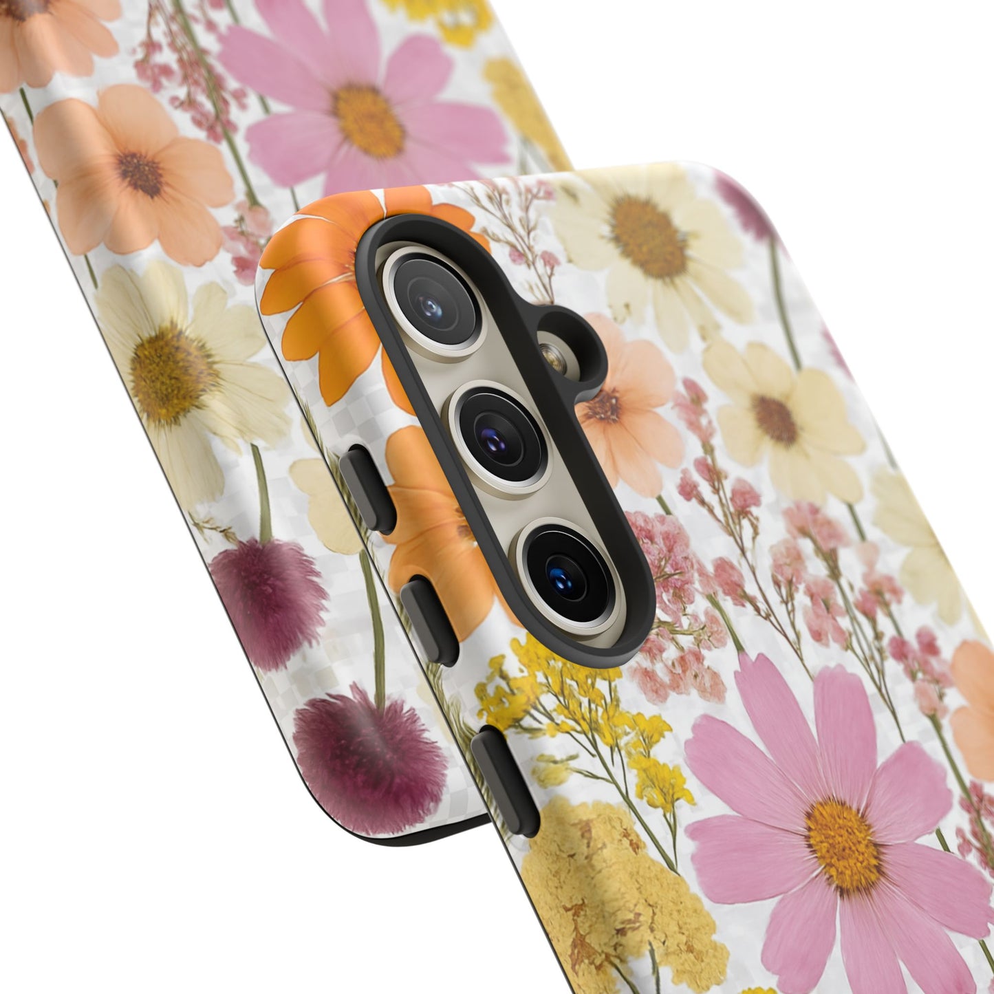 Floral Phone Case - Tough Cases, Stylish Protective Cover, Flower Design, Trendy Gift, Nature Lover Accessory, DRIED FLOWERS