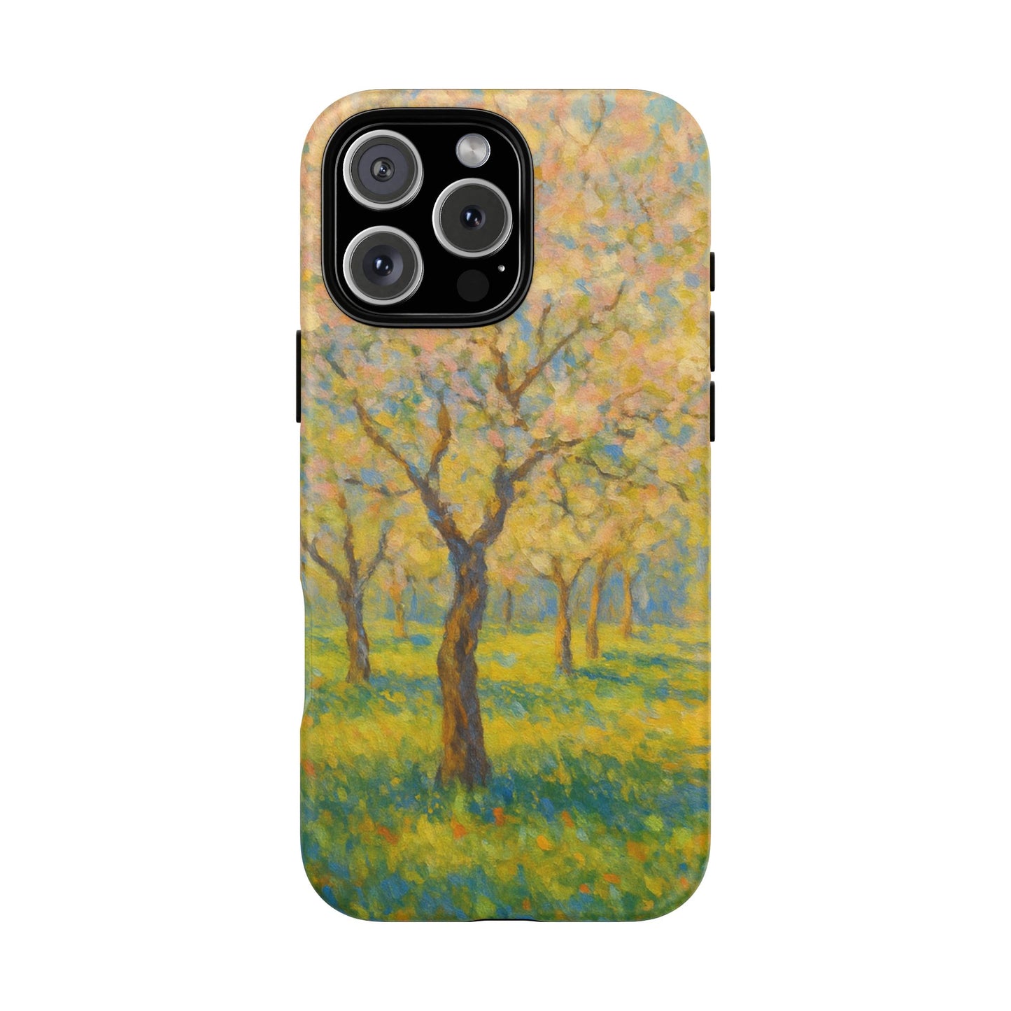 Artistic Phone Case, Tough Phone Case, Flower Tree Case, Spring Decor, Unique Phone Cover, Nature Lover Gift