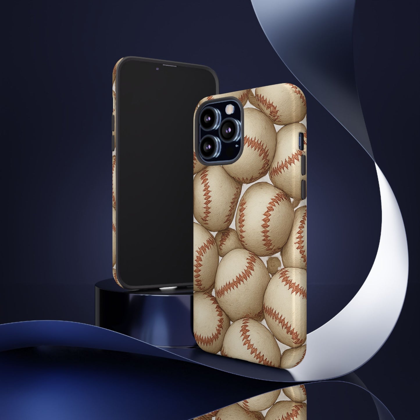 Baseball Phone Case, Tough Cases for Sports Fans, Custom iPhone Cover, Unique Gift for Baseball Lovers, Durable Protection