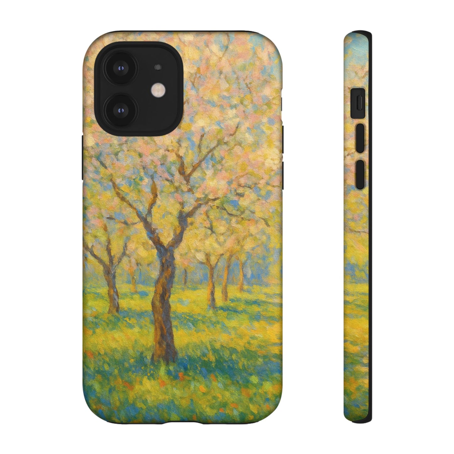 Artistic Phone Case, Tough Phone Case, Flower Tree Case, Spring Decor, Unique Phone Cover, Nature Lover Gift