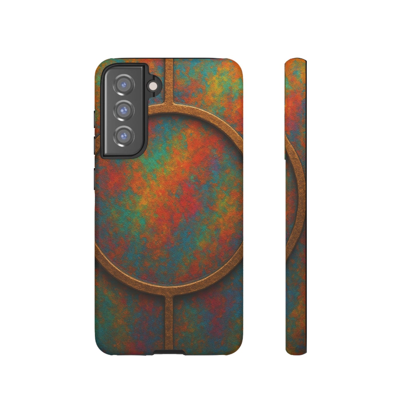 Colorful Tough Phone Case, Durable Cell Cover, Vibrant Protection Case, Unique Tech Accessory, Great Gift for Phone Lovers