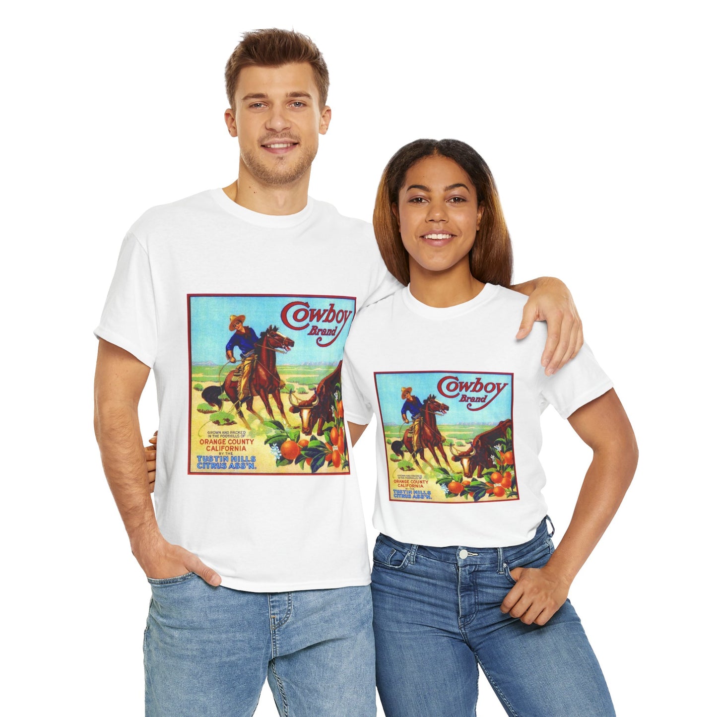Vintage Cowboy Graphic Tee, Retro Western Shirt, Unisex T-Shirt for Gift, Casual Wear, Cowboy Fashion, Outdoor Adventure