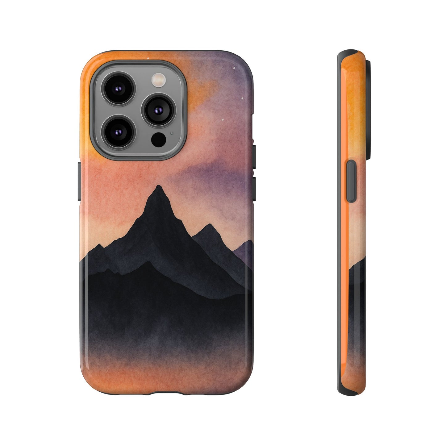 Mountain Sunset Phone Case, Nature Lover's Gift, Adventure Phone Cover, Unique Cellphone Accessories, Outdoor Enthusiast Decor