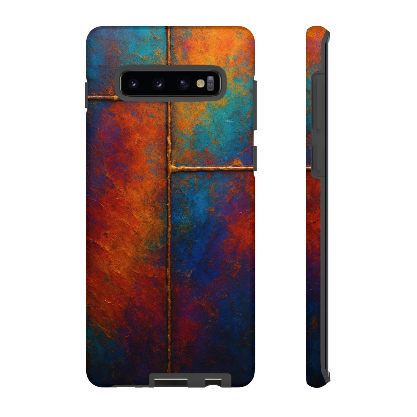 Vibrant Phone Case, Colorful Tough Case Cover, Artistic Phone Protector, Unique Smartphone Accessories, Gift for Tech Lovers