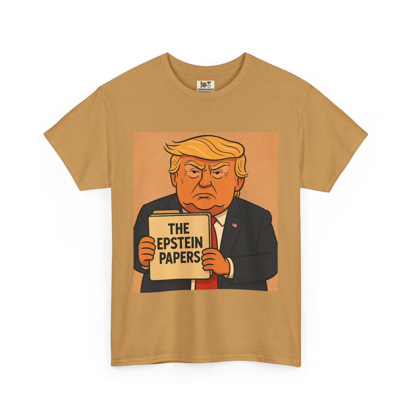 Political Humor Tee, Graphic T-Shirt, Unisex Cotton Shirt, Meme Gift, Statement Tee, Casual Wear, Fun Apparel, trump, Epstein