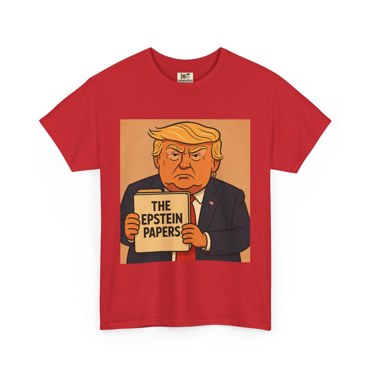 Political Humor Tee, Graphic T-Shirt, Unisex Cotton Shirt, Meme Gift, Statement Tee, Casual Wear, Fun Apparel, trump, Epstein