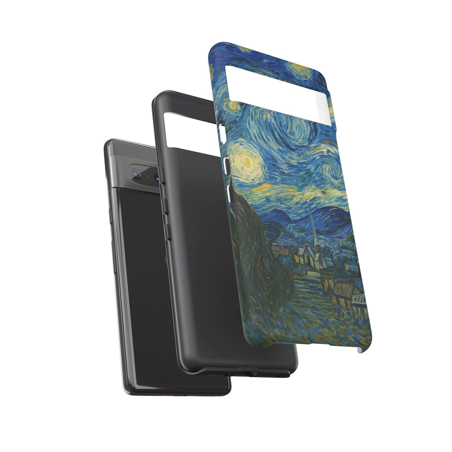 Starry Night Phone Case, Artistic Cell Phone Cover, Gift for Art Lovers, Unique Phone Accessory, Birthday Gift for Him/Her, Tough Cases