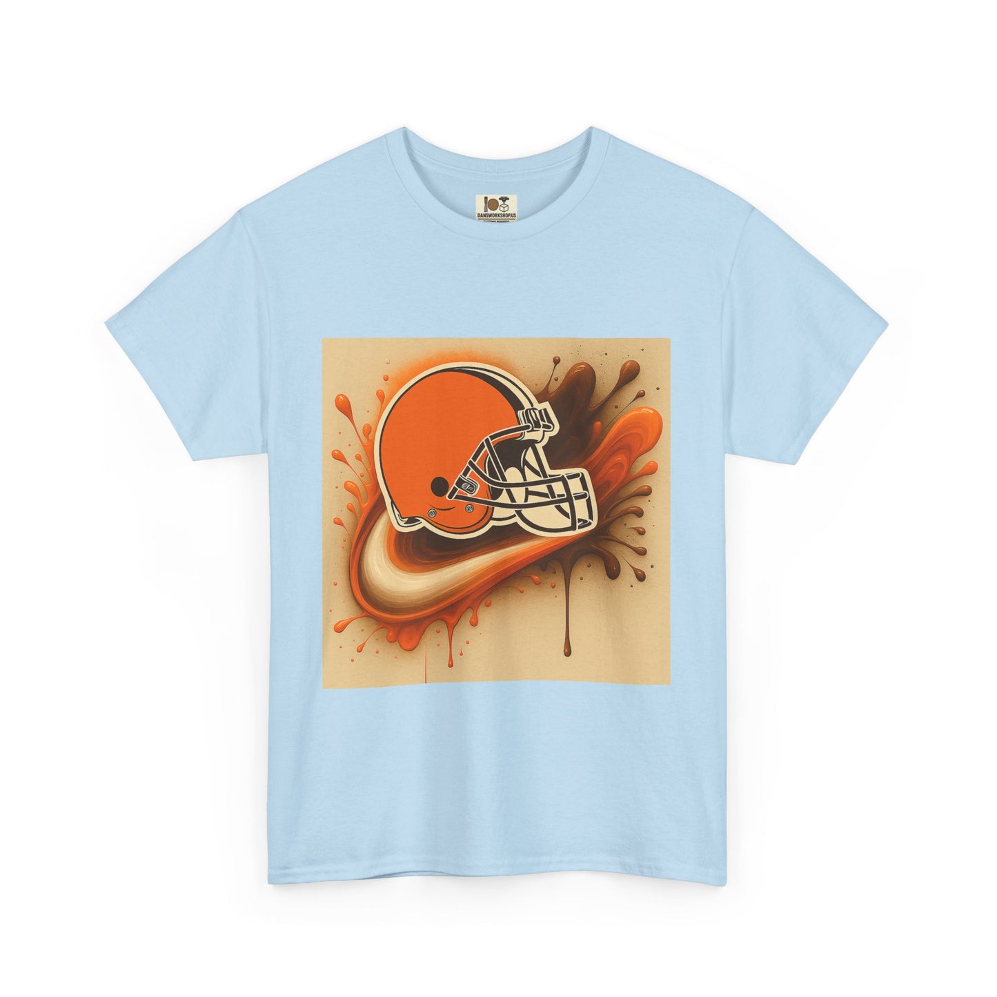 Cleveland Browns Fan Tee, Unisex Heavy Cotton Shirt, Game Day Apparel, Sports T-Shirt, NFL Team Gear, Casual Comfort Wear