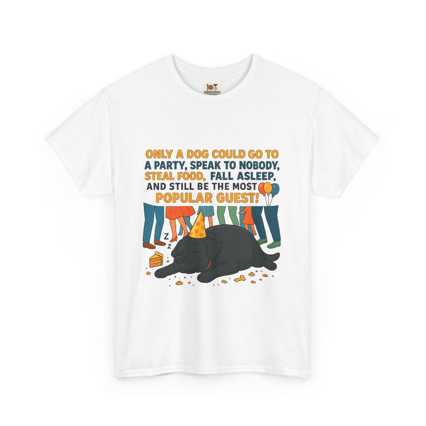Funny Dog Lover Tee, Party Animal Shirt, Unique Gift for Dog Owners, Casual Wear, Pet Lover Gift, Birthdays, Dog Lovers