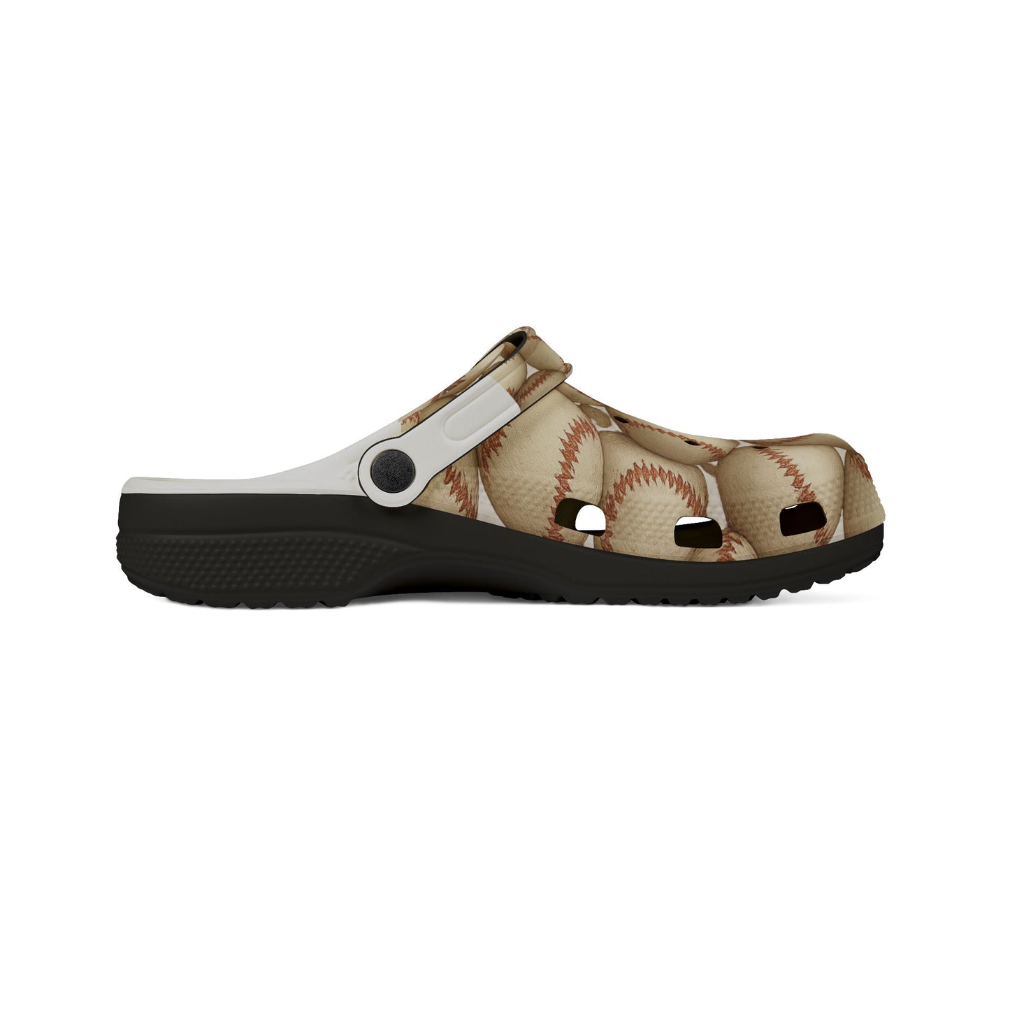 Baseball Print EVA Foam Shoes, Comfortable Clogs, Sports Fan Footwear, Perfect Gift for Athletes, Unique Casual Shoes