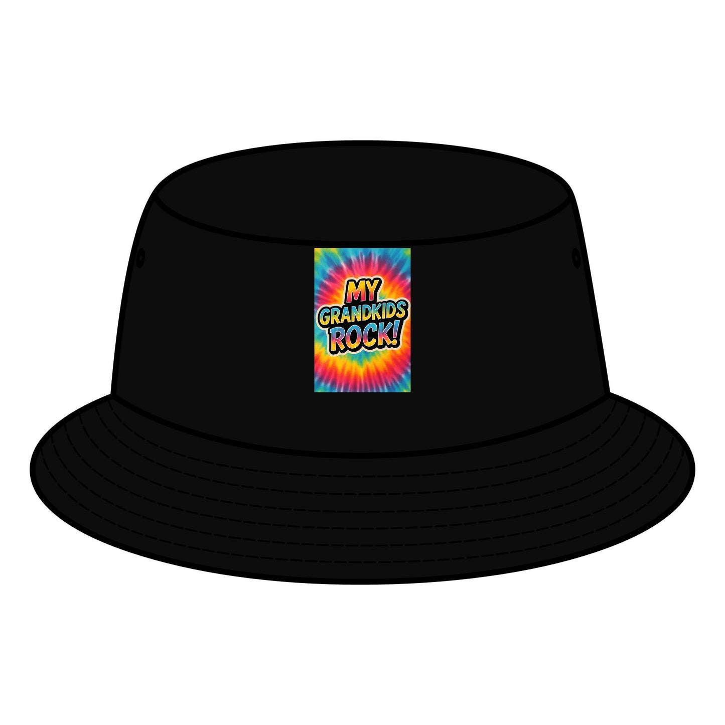 Vibrant Bucket Hat: Perfect for Grandparents, Trendy Summer Accessory, Unique Gift Idea, Outdoor Fun, Festival Wear
