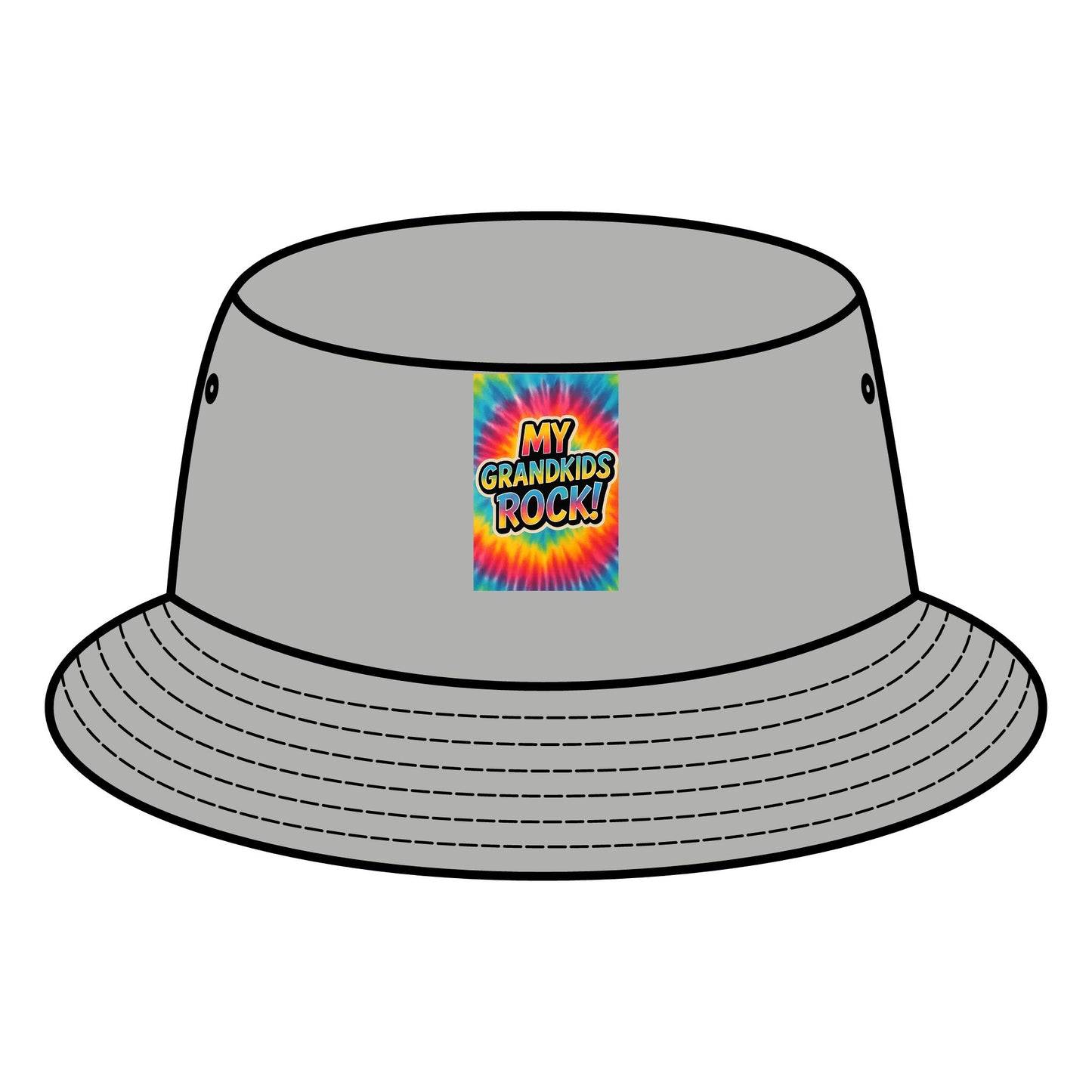 Vibrant Bucket Hat: Perfect for Grandparents, Trendy Summer Accessory, Unique Gift Idea, Outdoor Fun, Festival Wear