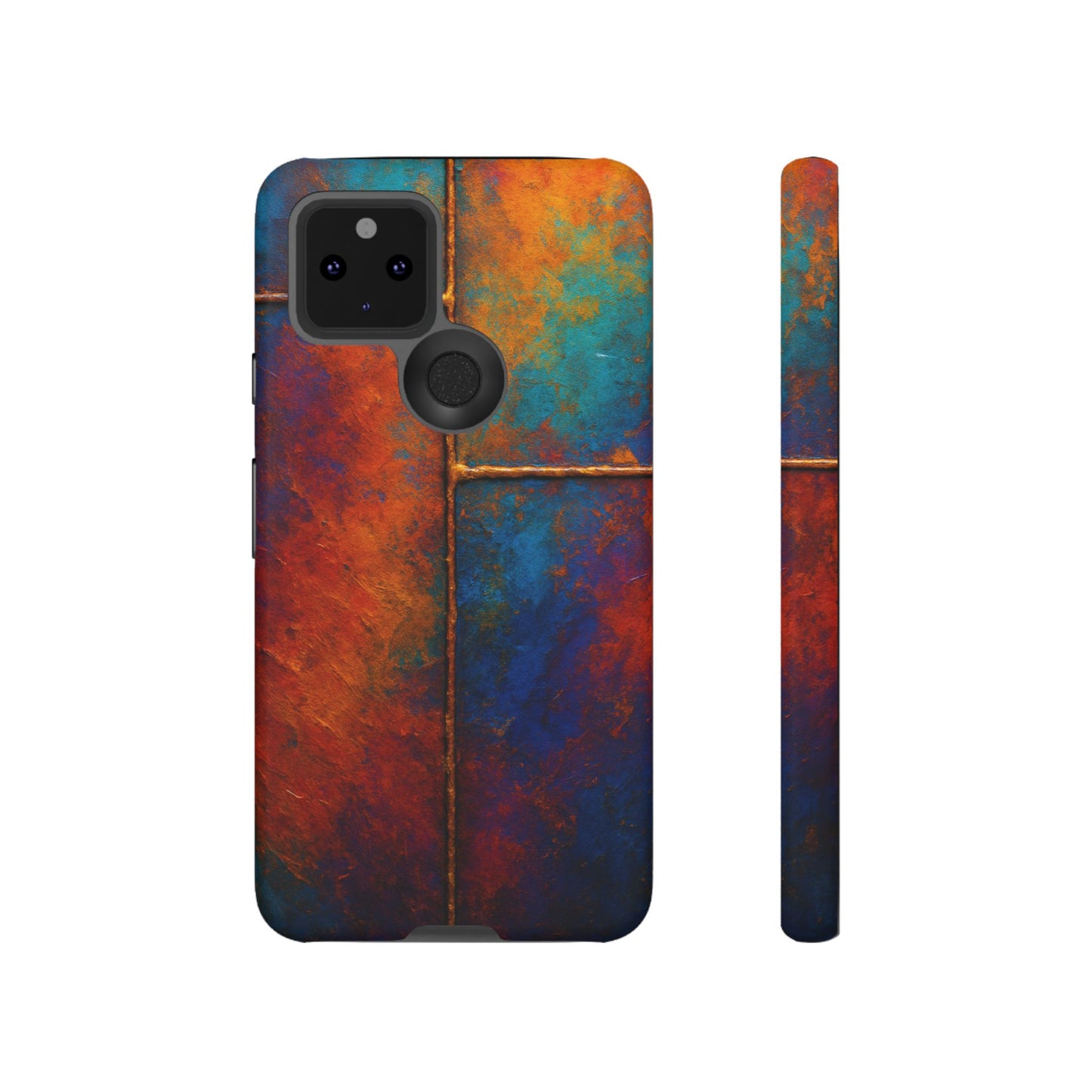 Vibrant Phone Case, Colorful Tough Case Cover, Artistic Phone Protector, Unique Smartphone Accessories, Gift for Tech Lovers