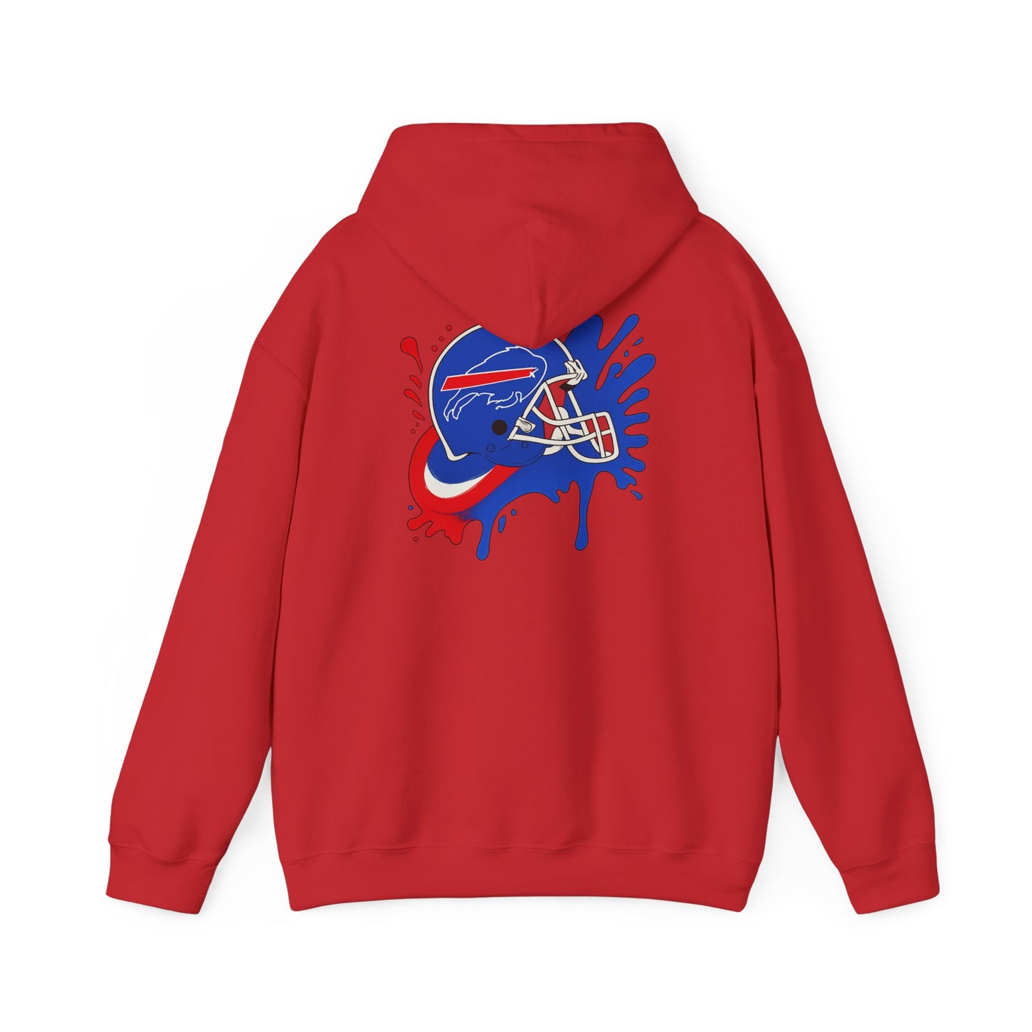 Buffalo Bills Hooded Sweatshirt, Unisex Sport Hoodie, Super Bowl Gift, Game Day Apparel, Football Fan Gear, Cozy Layering Piece