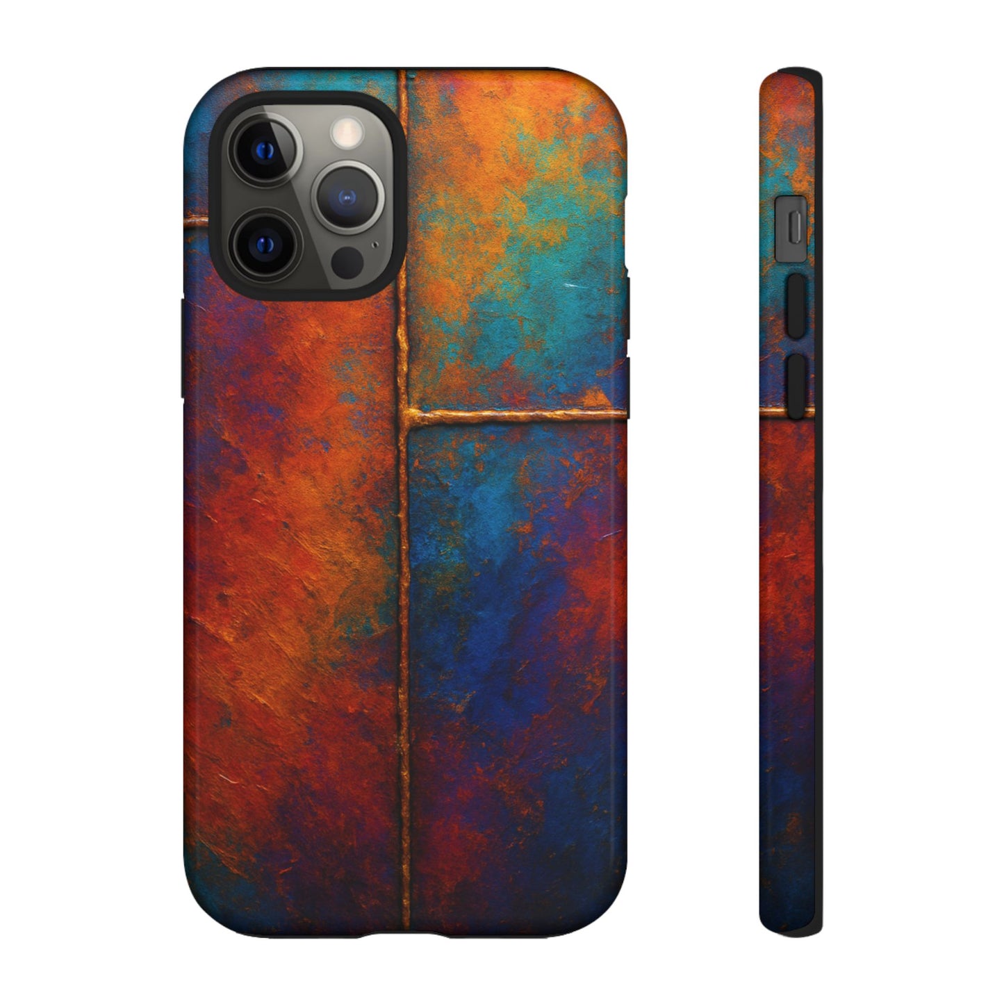 Colorful Artistic Phone Case, Tough Cases, Vibrant Phone Cover, Protective Case, Unique Gift for Art Lovers, Birthday Gift