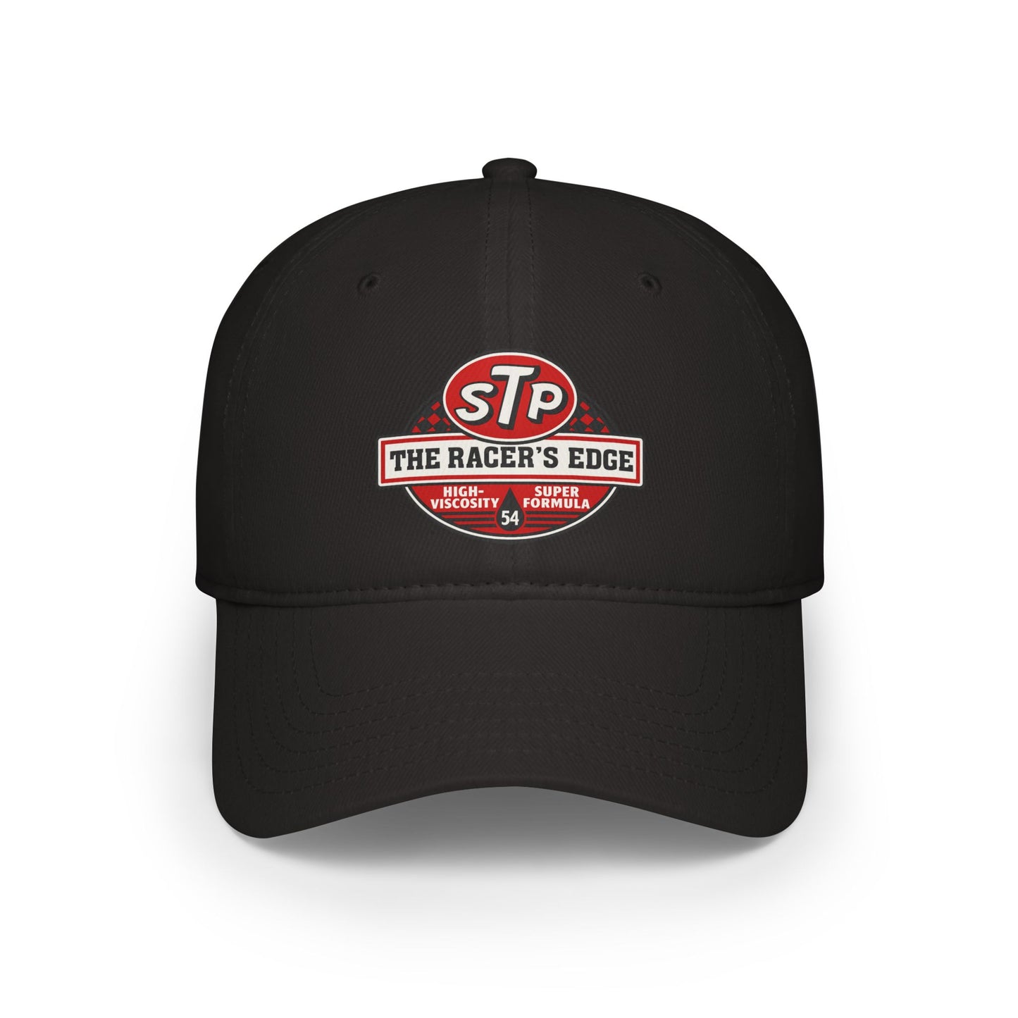 Racing Enthusiast Low Profile Baseball Cap - Adjustable Hat for Fans, Gift for Car Lovers, Red Cap for Events, Sports Cap, Trendy Headwear