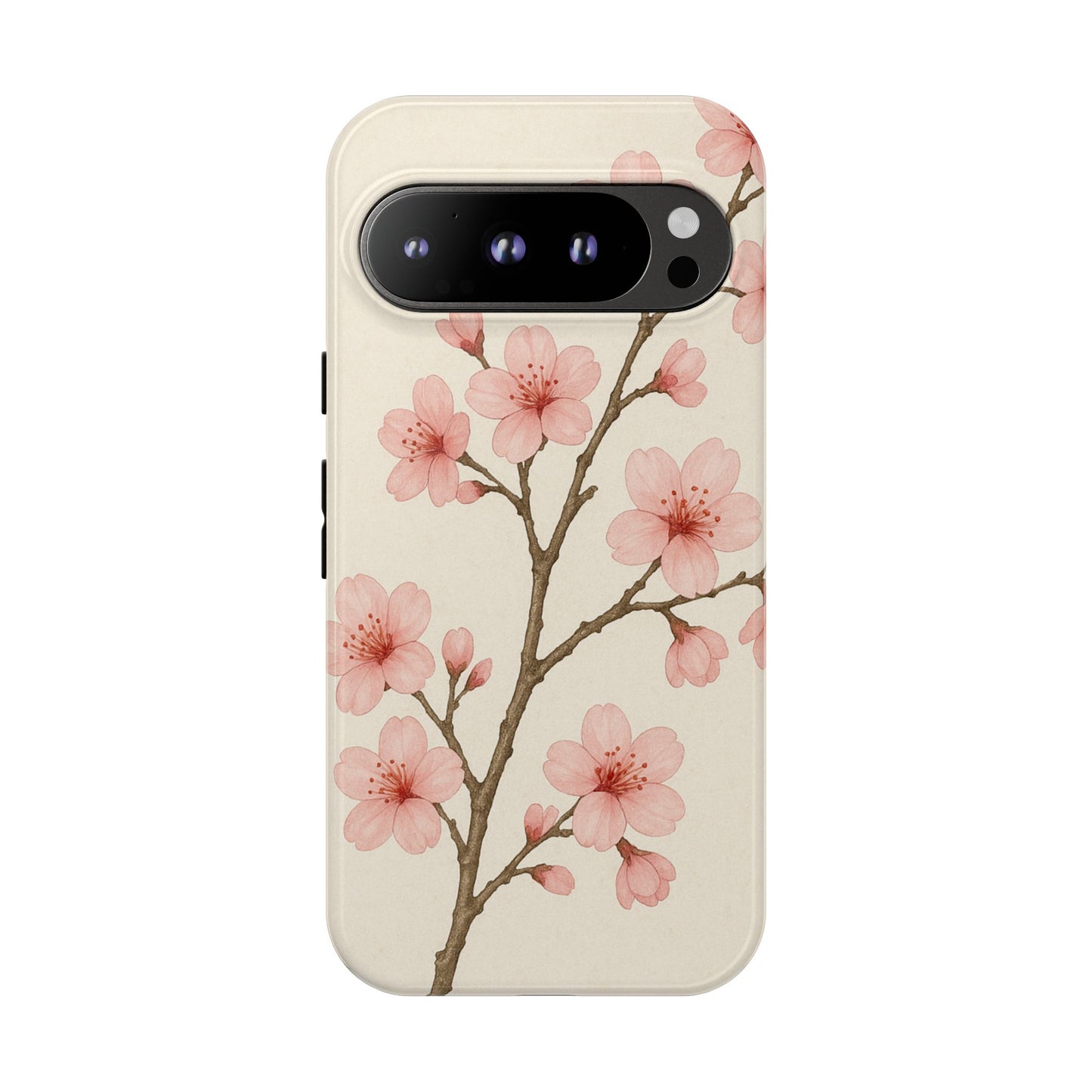 Cherry Blossom Phone Case, Floral Phone Cover, Tough Case for Gifts, Spring Decor, Cute Tech Accessories, Nature Lover's Gift