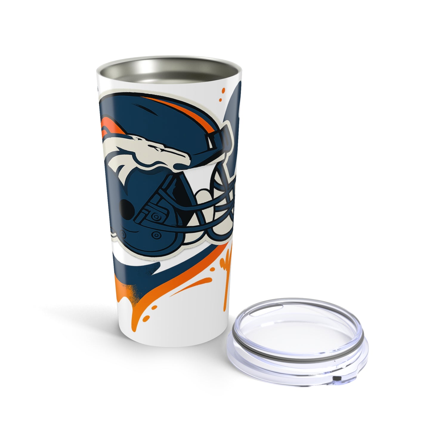 Sporty Tumbler 20oz - Perfect for Game Day, Hydration, and Daily Use! Ideal Gift for Football Fans, Team Spirit Cup, Insulated Travel Mug