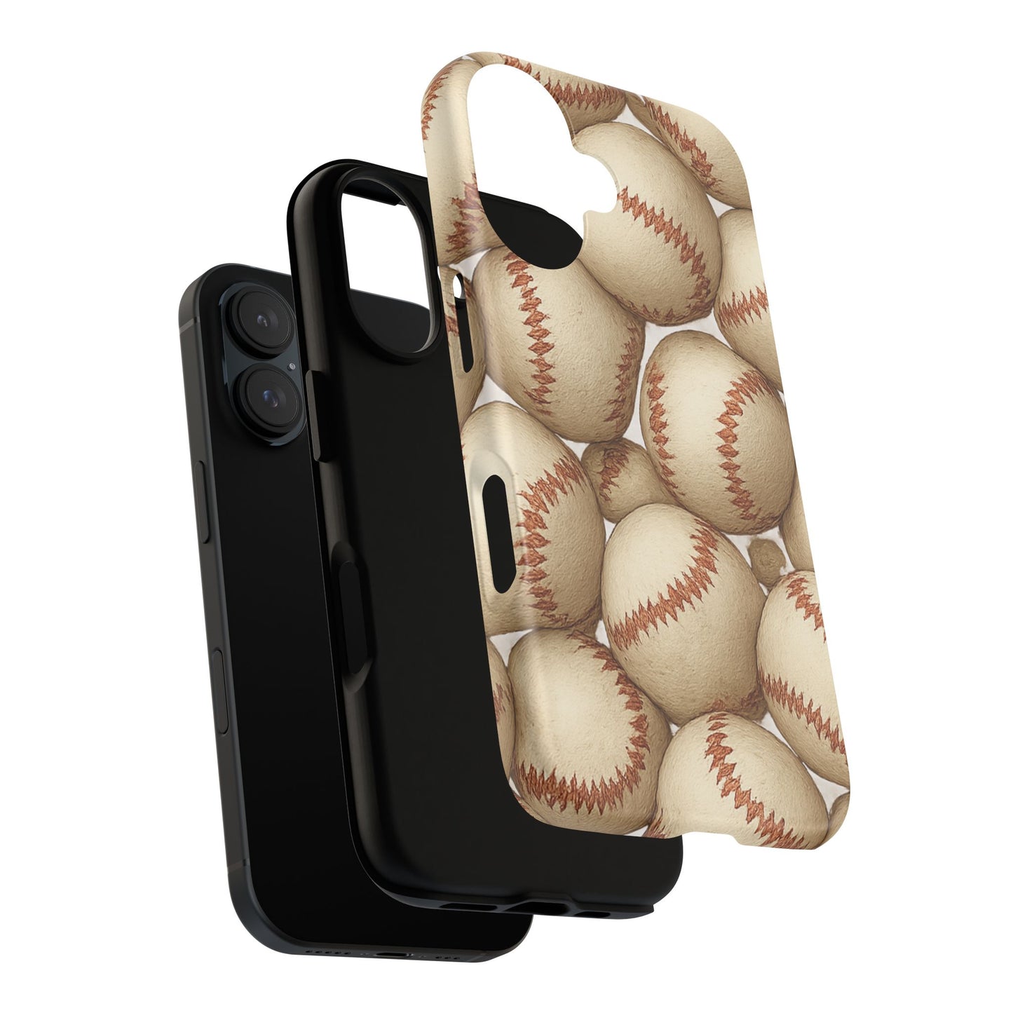 Baseball Phone Case, Tough Cases for Sports Fans, Custom iPhone Cover, Unique Gift for Baseball Lovers, Durable Protection