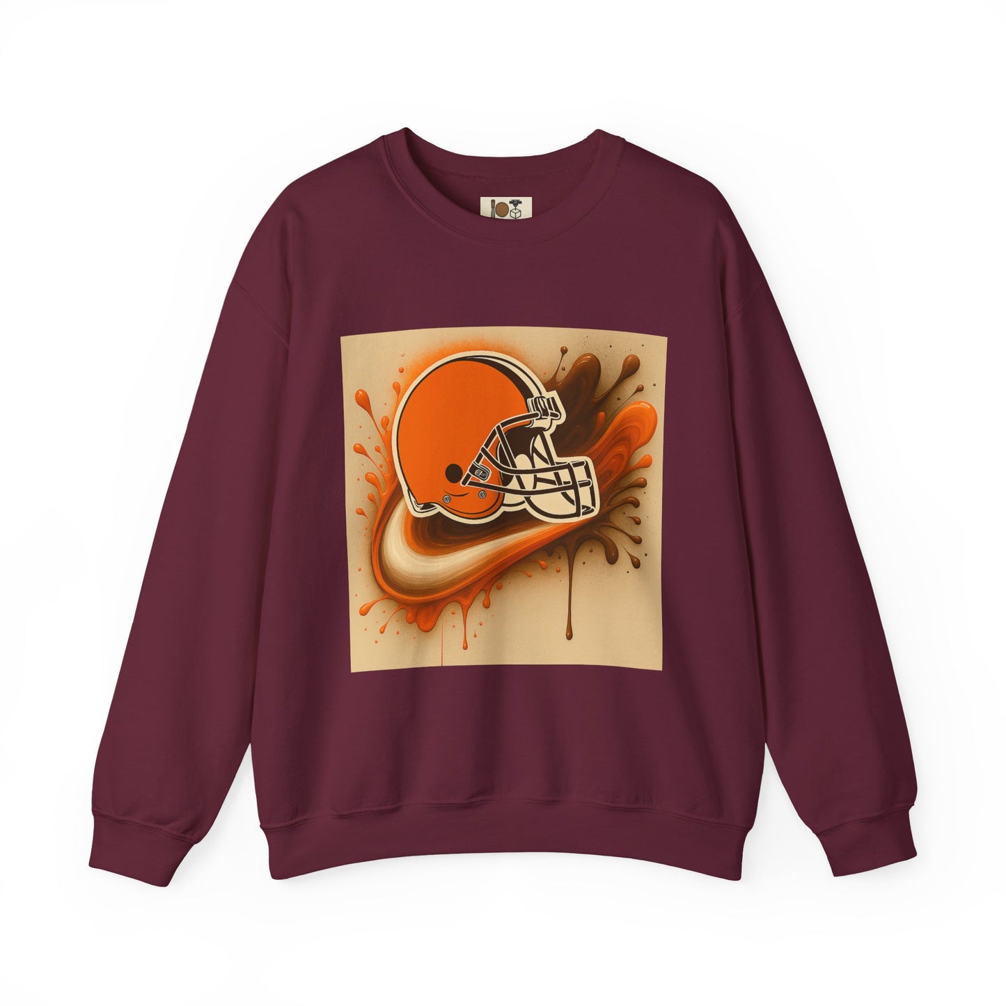 Cleveland Football Sweatshirt - Unisex Crewneck for Game Day, Sports Fans, Gift Idea, Casual Wear, Tailgate Apparel