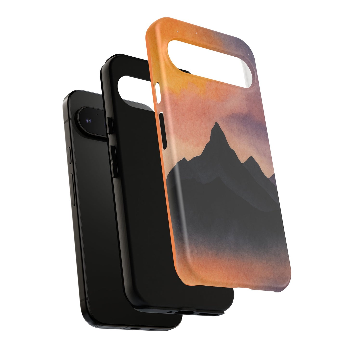 Mountain Sunset Phone Case, Nature Lover's Gift, Adventure Phone Cover, Unique Cellphone Accessories, Outdoor Enthusiast Decor