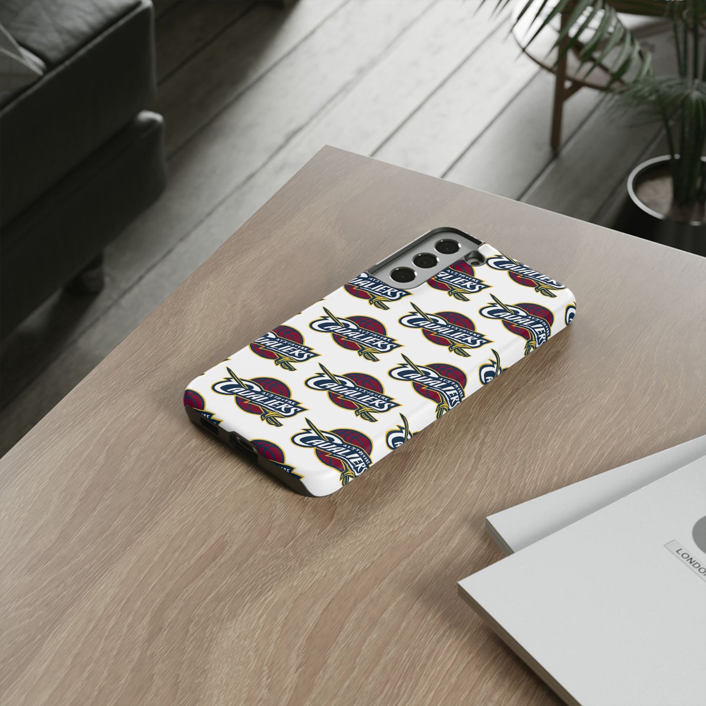 Cleveland Cavaliers Phone Case, Tough Phone Cover, NBA Team Accessory, Sports Fan Gift, Unique Cellphone Protector