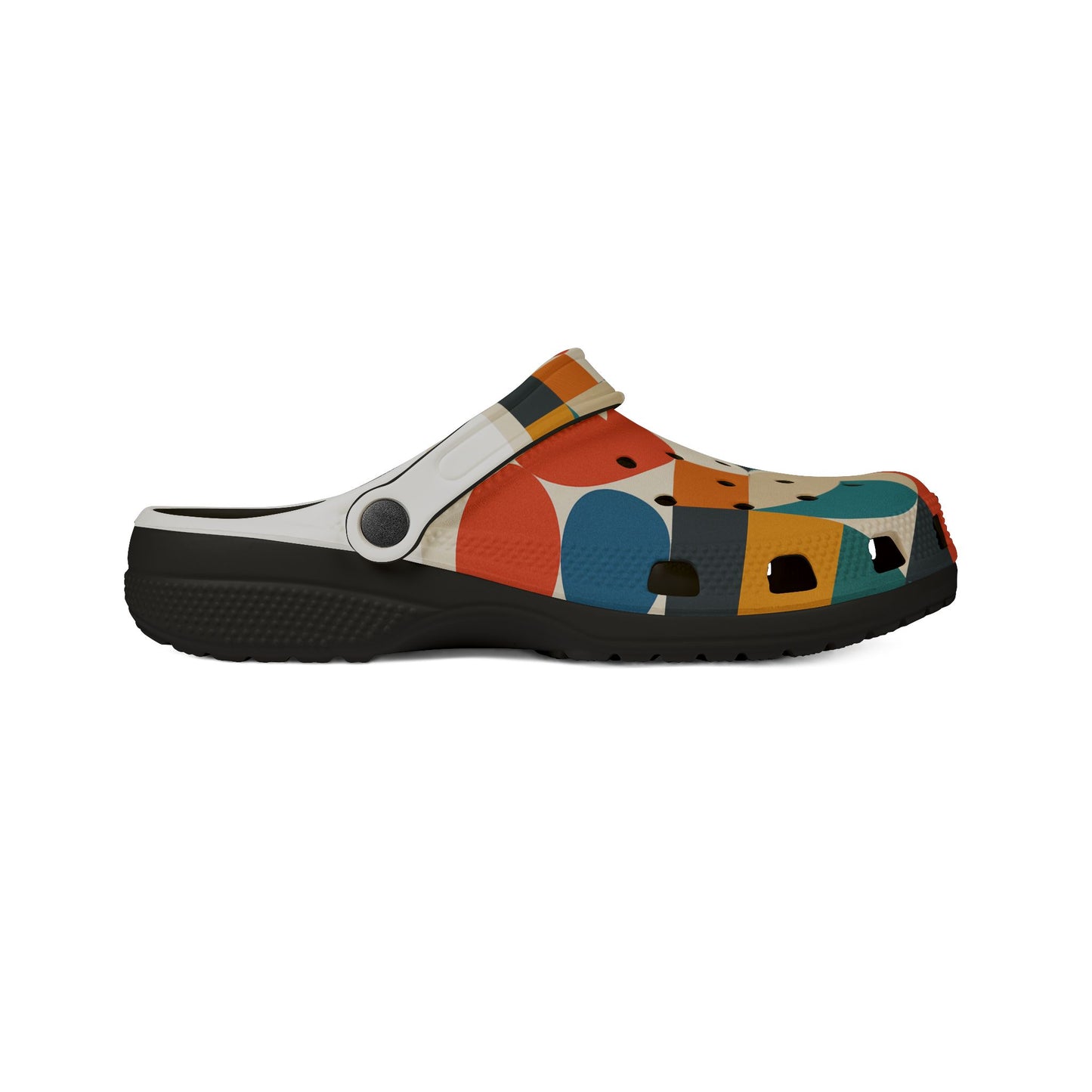 Colorful AOP EVA Foam Clogs, Funky Footwear, Casual Comfort Shoes, Trendy Summer Slippers, Fun Gift for Beach Days