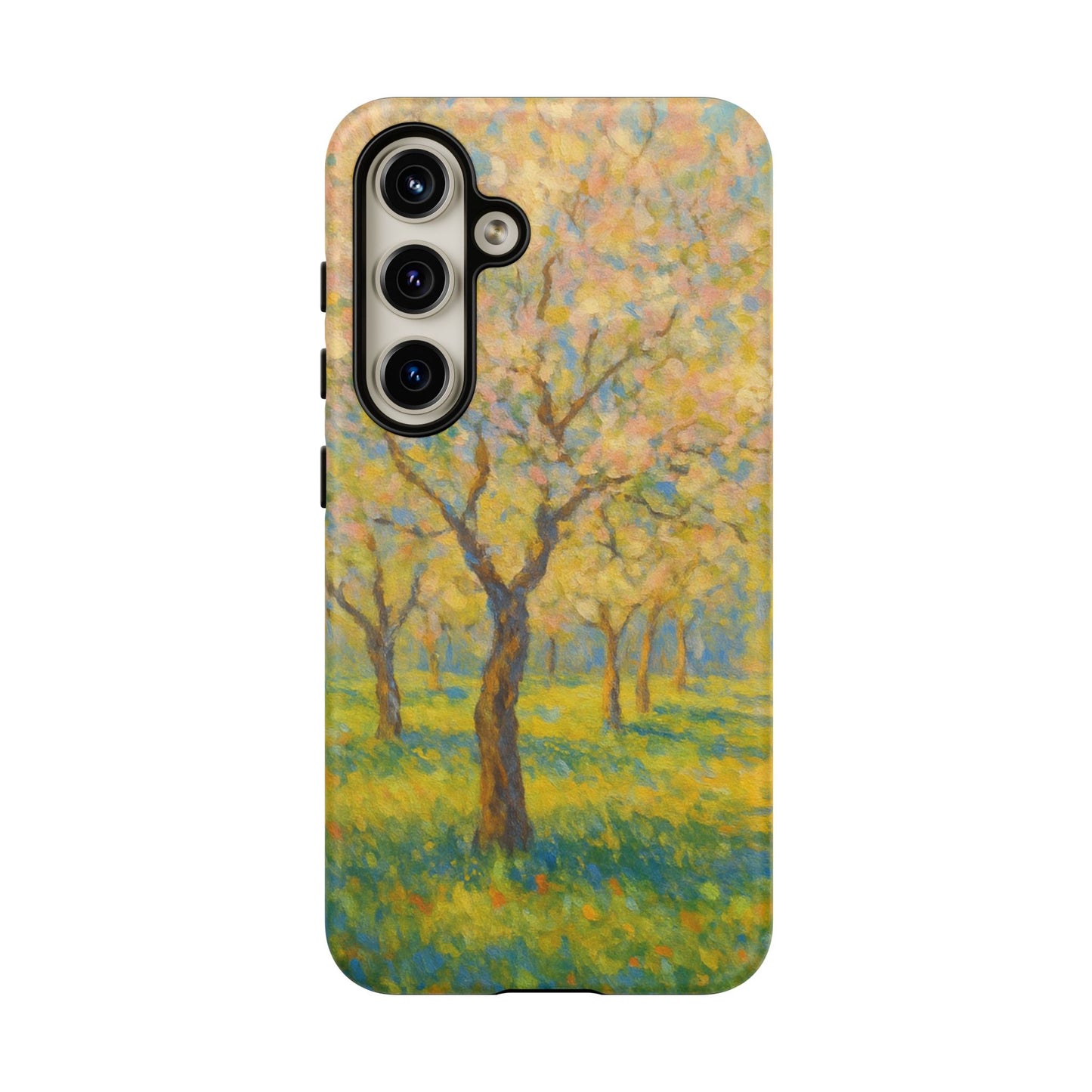 Artistic Phone Case, Tough Phone Case, Flower Tree Case, Spring Decor, Unique Phone Cover, Nature Lover Gift