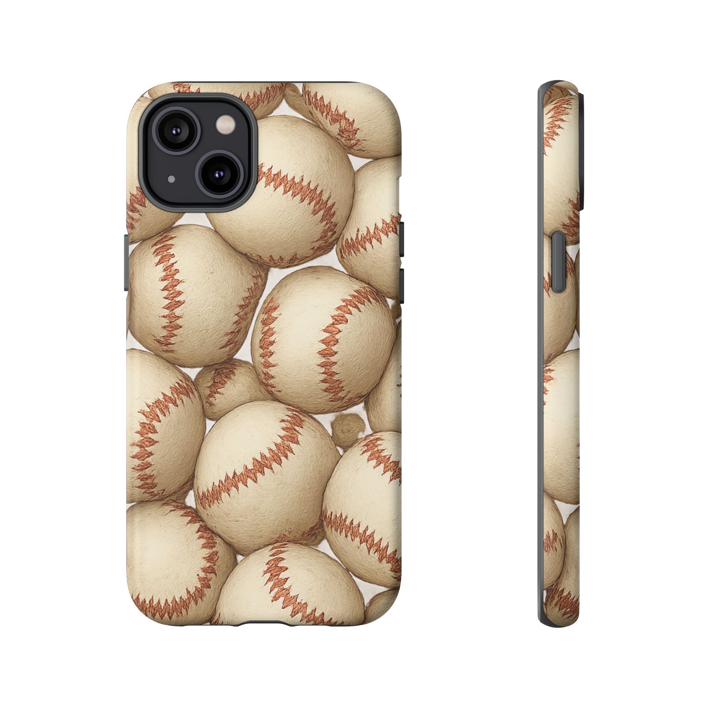 Baseball Phone Case, Tough Cases for Sports Fans, Custom iPhone Cover, Unique Gift for Baseball Lovers, Durable Protection