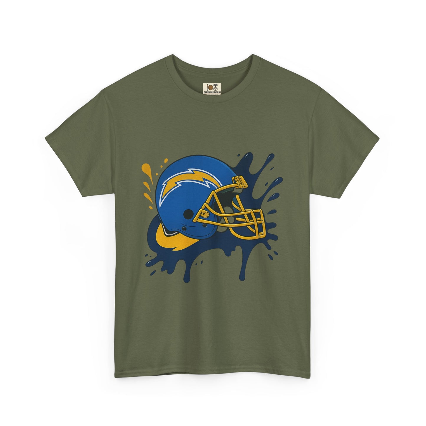 Football Passion Unisex Heavy Cotton Tee | Sports Fan Apparel, Game Day Shirt, Gift for Him/Her, Birthday Present, Team Spirit Wear