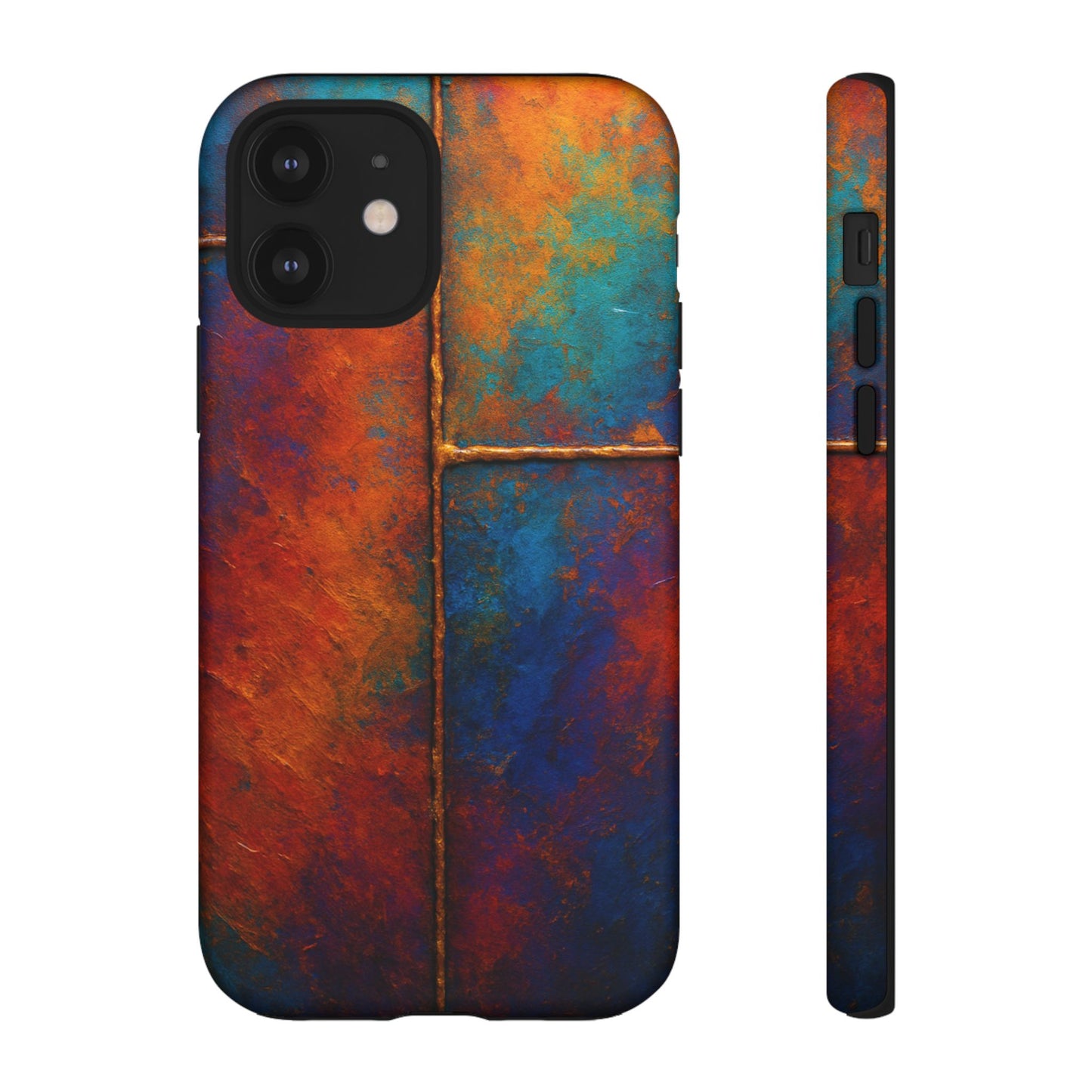 Colorful Artistic Phone Case, Tough Cases, Vibrant Phone Cover, Protective Case, Unique Gift for Art Lovers, Birthday Gift
