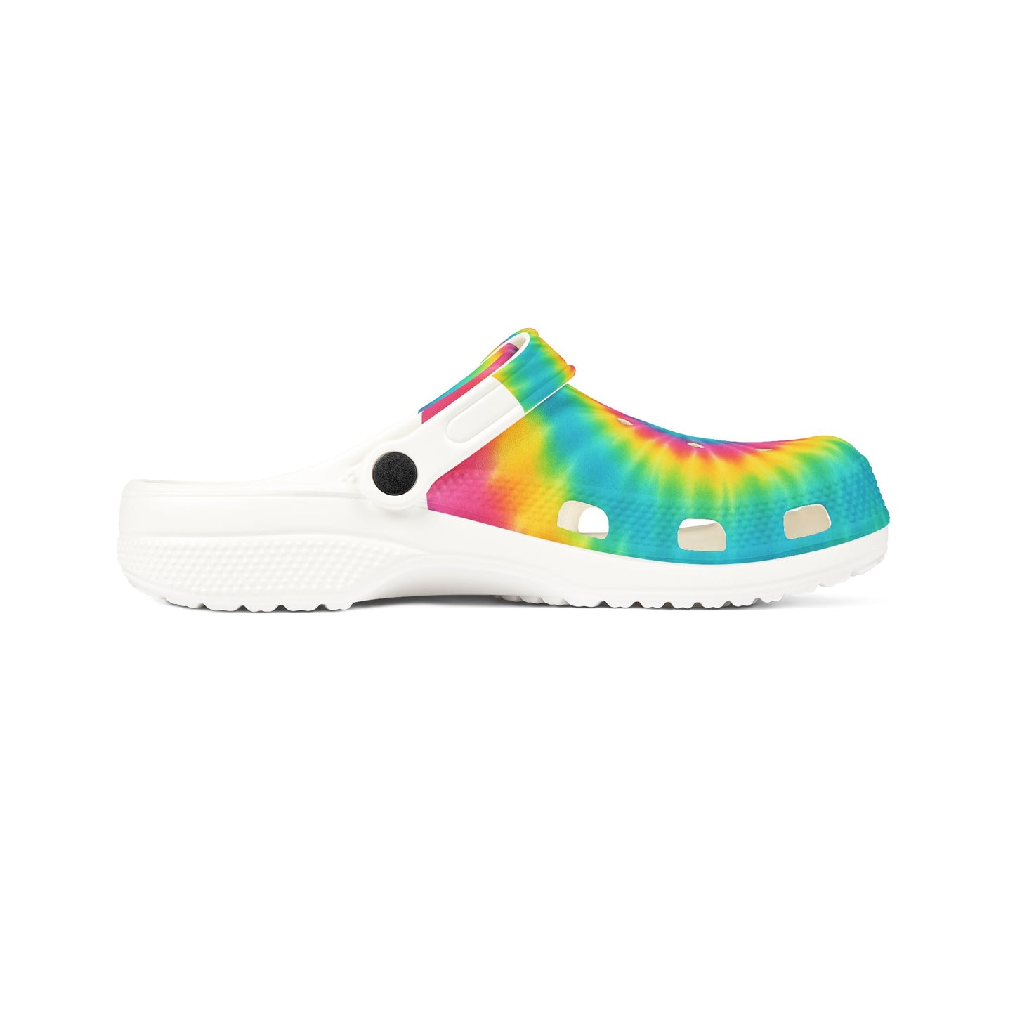 Tie-Dye EVA Foam Clogs - Fun, Stylish, Comfortable Casual Footwear for Summer Adventures, Festivals, Beach, Gardening, Daily Wear
