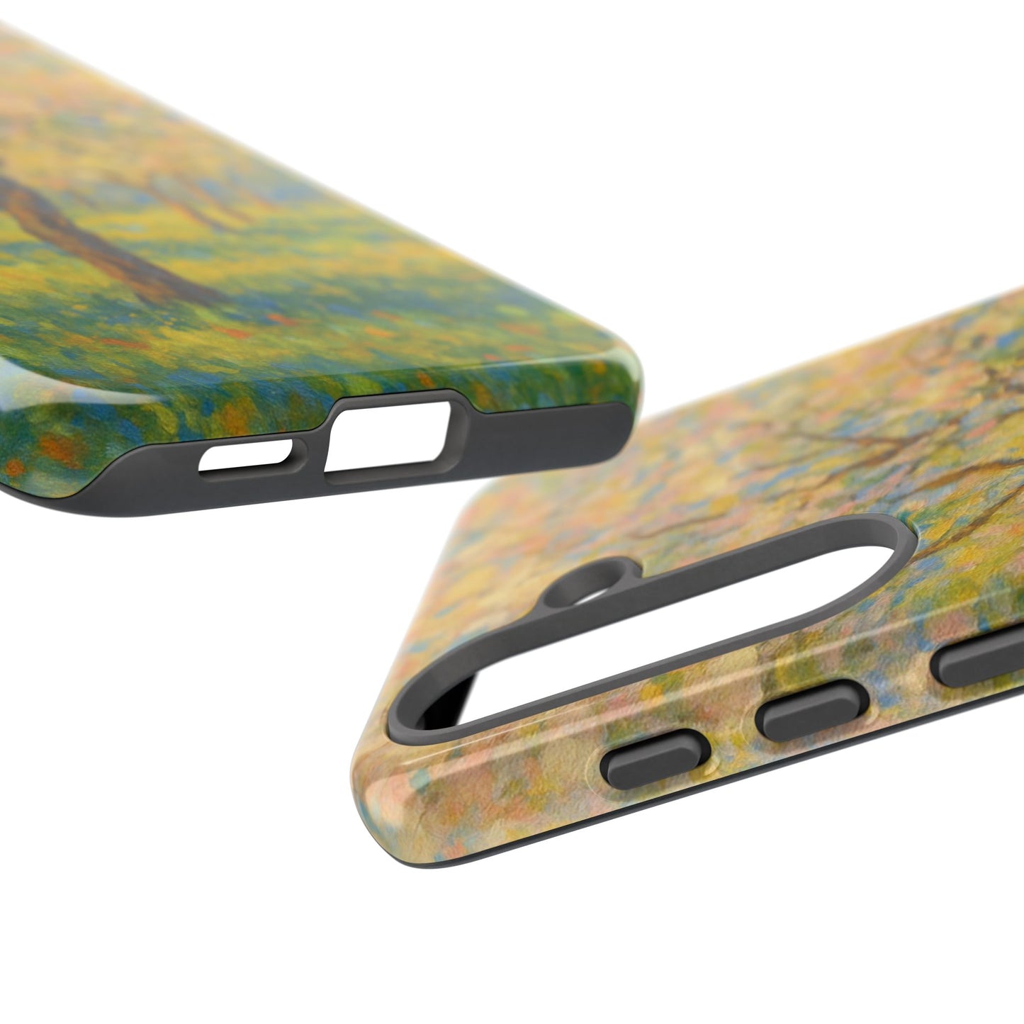Artistic Phone Case, Tough Phone Case, Flower Tree Case, Spring Decor, Unique Phone Cover, Nature Lover Gift