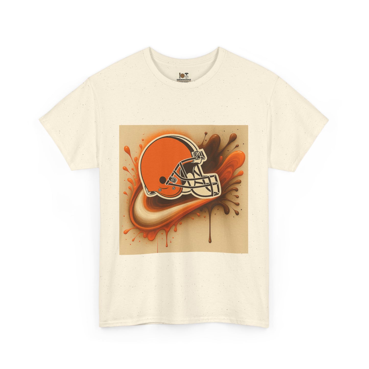 Cleveland Browns Fan Tee, Unisex Heavy Cotton Shirt, Game Day Apparel, Sports T-Shirt, NFL Team Gear, Casual Comfort Wear
