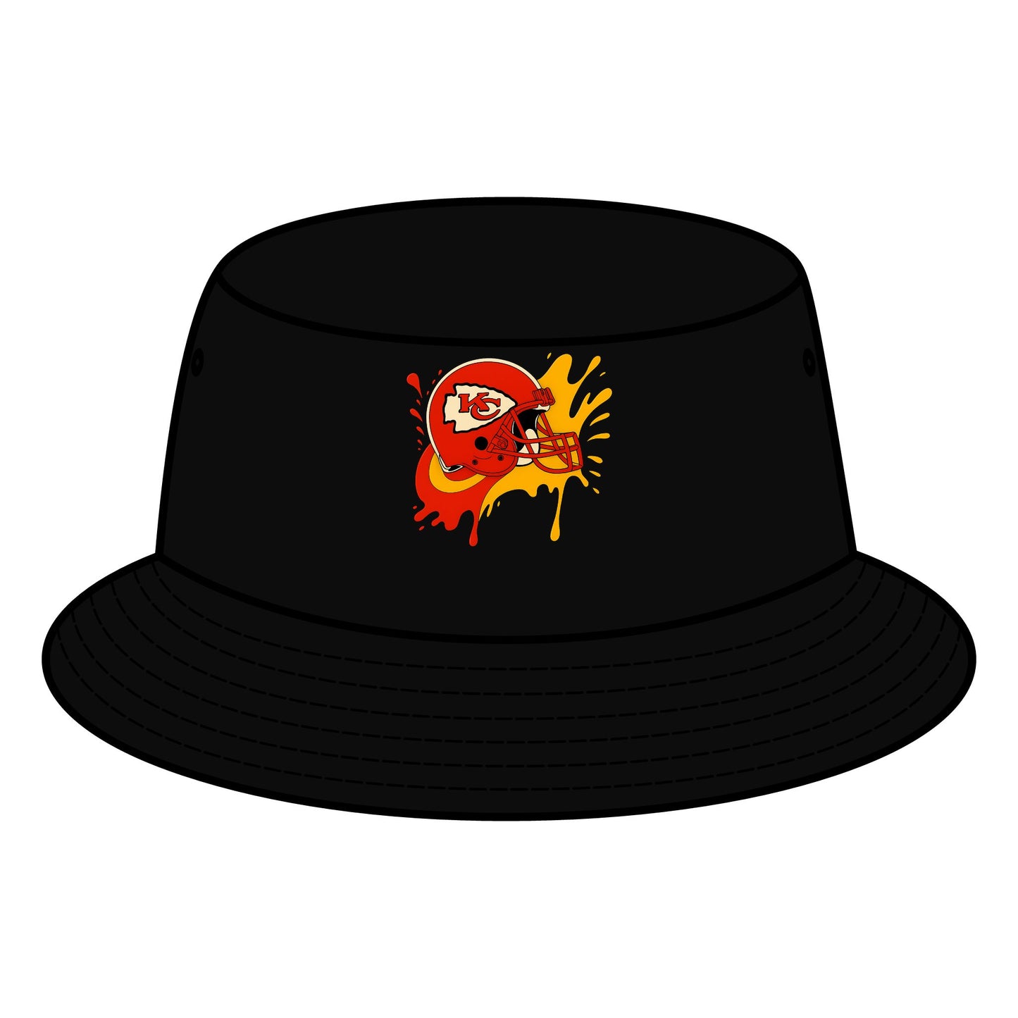 Stylish Bucket Hat with Unique Sporty Design, Casual Sun Protection, Perfect for Sports Fans, Summer Festivals, Outdoor Activities, Gifts