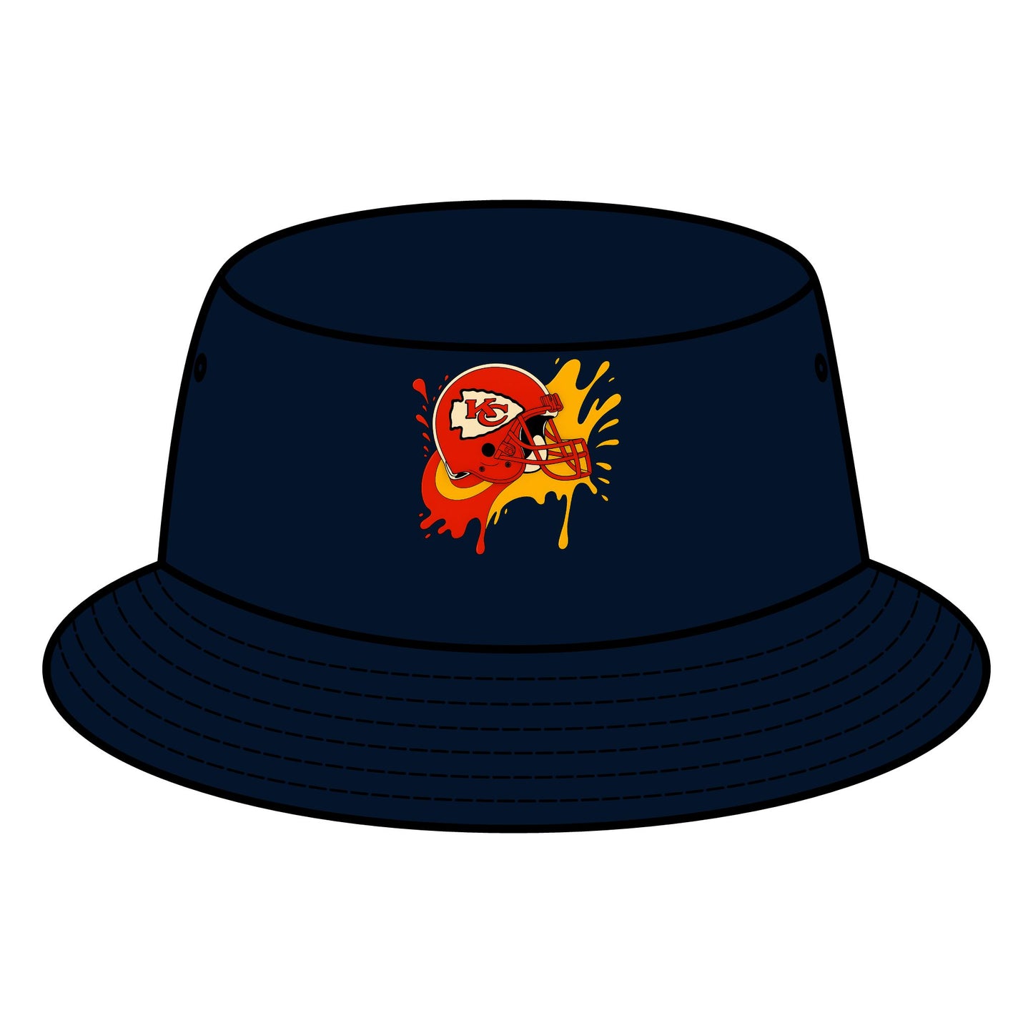 Stylish Bucket Hat with Unique Sporty Design, Casual Sun Protection, Perfect for Sports Fans, Summer Festivals, Outdoor Activities, Gifts