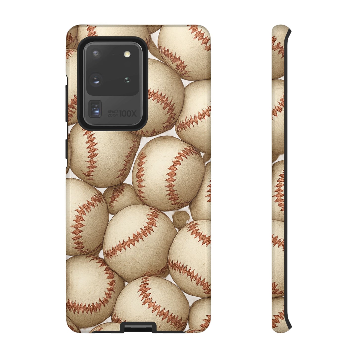 Baseball Phone Case, Tough Cases for Sports Fans, Custom iPhone Cover, Unique Gift for Baseball Lovers, Durable Protection