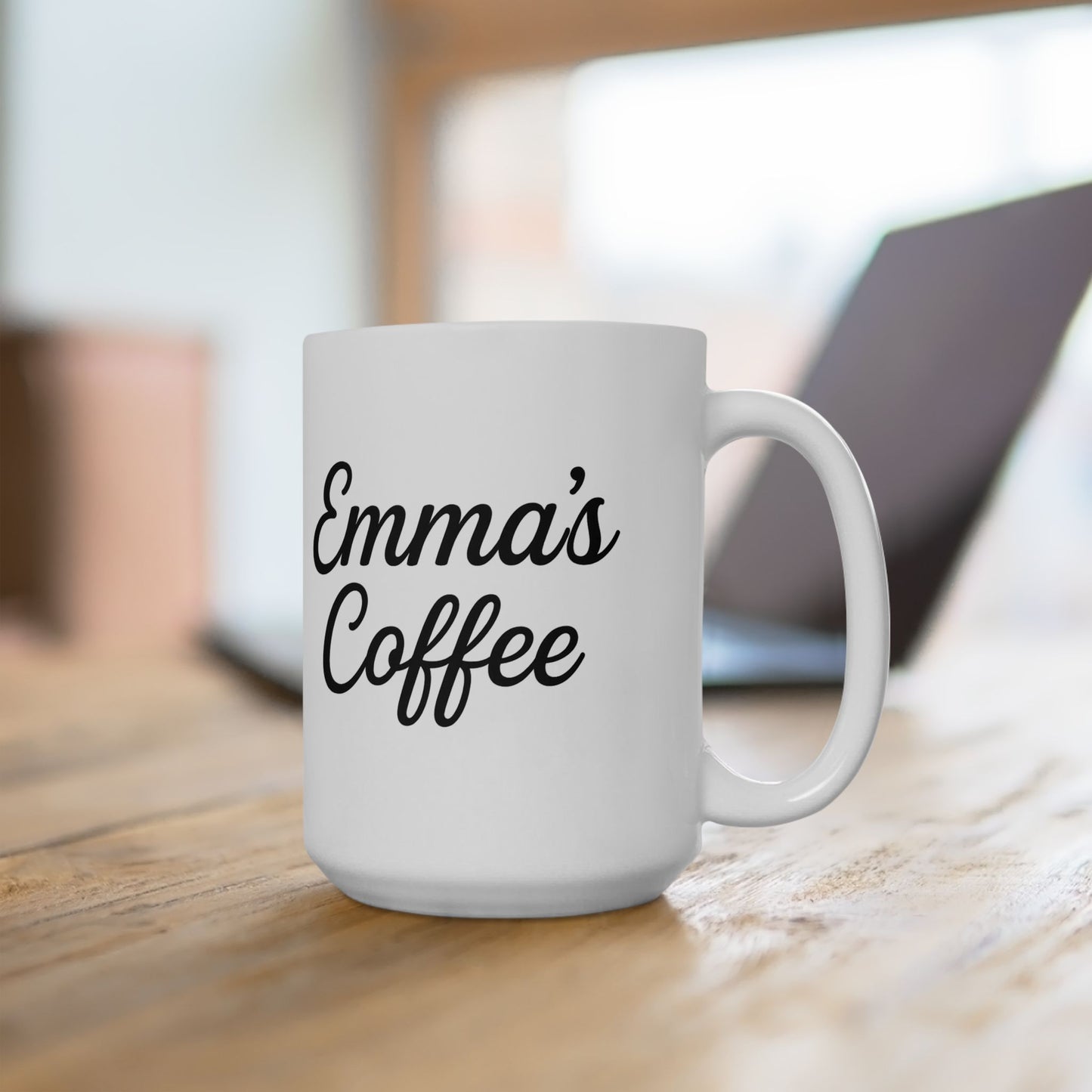 Personalized Ceramic Mug for Coffee Lovers, Customizable Drinkware, Gift for Friends, Unique Kitchenware, Coffee Cup for Home