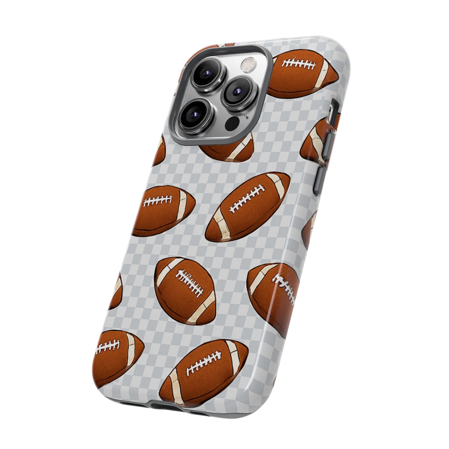 Football Phone Case, Tough Cases for Sports Fans, Unique Gift for Football Lovers, Protective Decor, Athletic Accessories