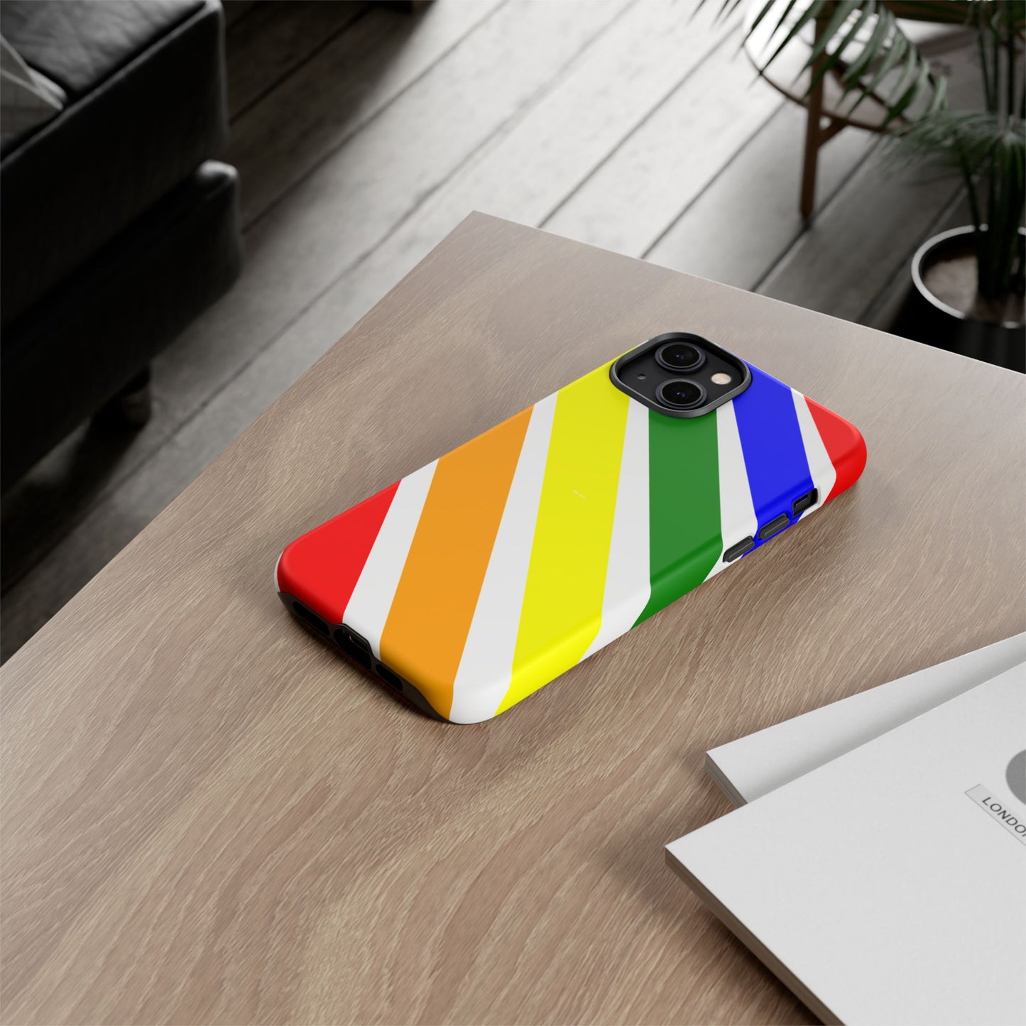 Vibrant Phone Case: Tough Cases, Colorful Phone Cover, Stylish Cell Phone Case, Unique Gift for Her/Him, Trendy Accessory, Summer Vibes