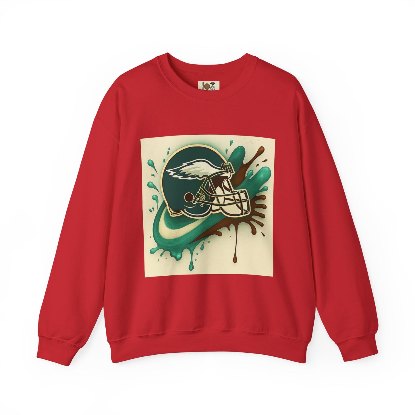 Eagles Inspired Sweatshirt, Unisex Crewneck, Cozy Sports Apparel, Game Day Outfit, Gift for Football Fans
