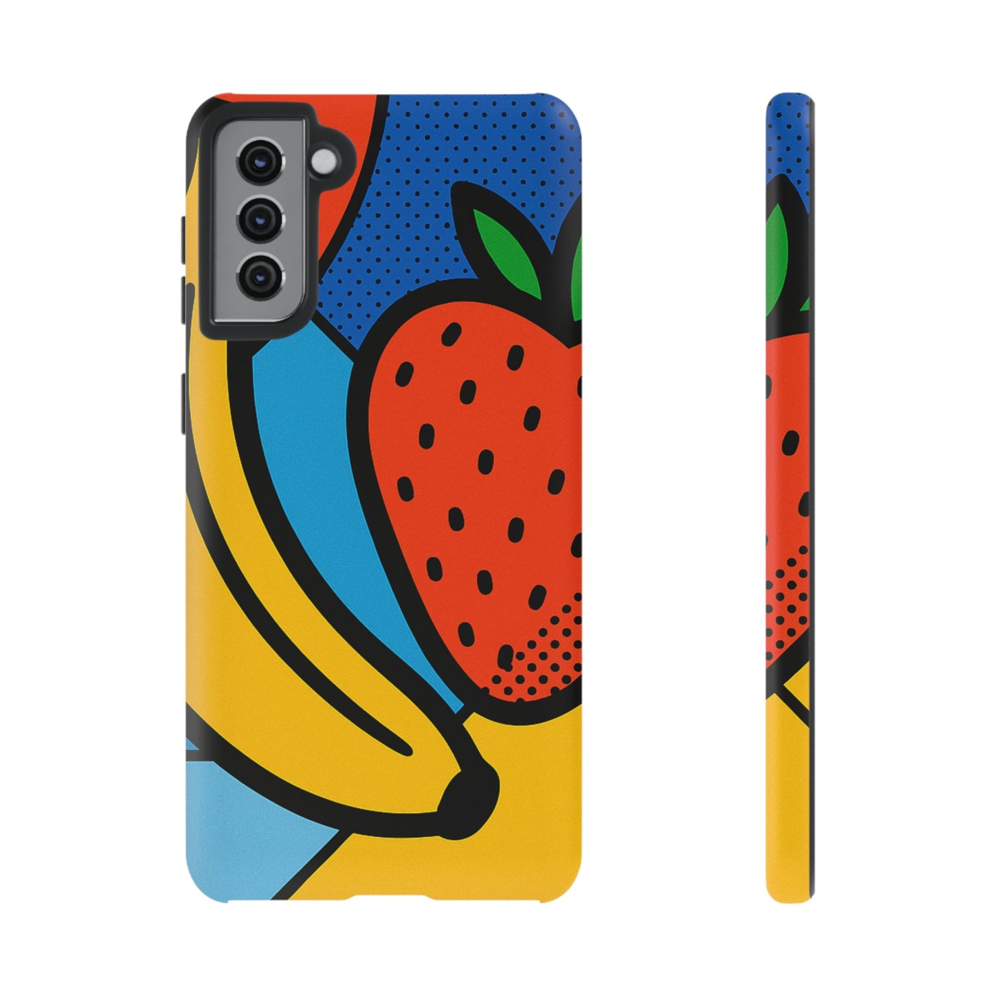 Colorful Fruit Phone Case - Tough Cases - Fun, Vibrant, Unique, Gifts for Friends, Summer Accessories, Trendy Phone Protector
