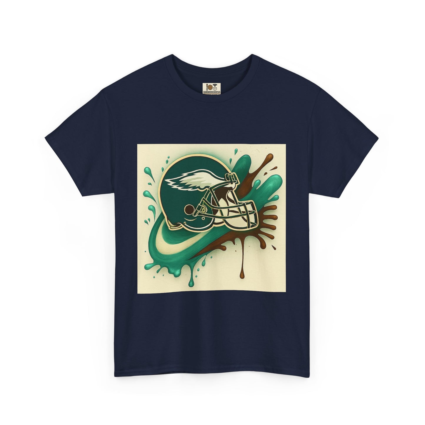Eagles Fan Unisex Heavy Cotton Tee, Sports Shirt, Team Apparel, Game Day Outfit, Football Merchandise